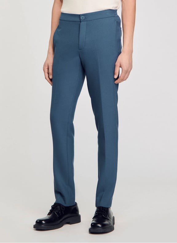 Pantalon droit Bleu by SANDRO SANDRO Pantalon droit Bleu