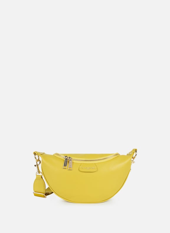 Sac banane - dune Jaune by LANCASTER LANCASTER Sac banane - dune Jaune