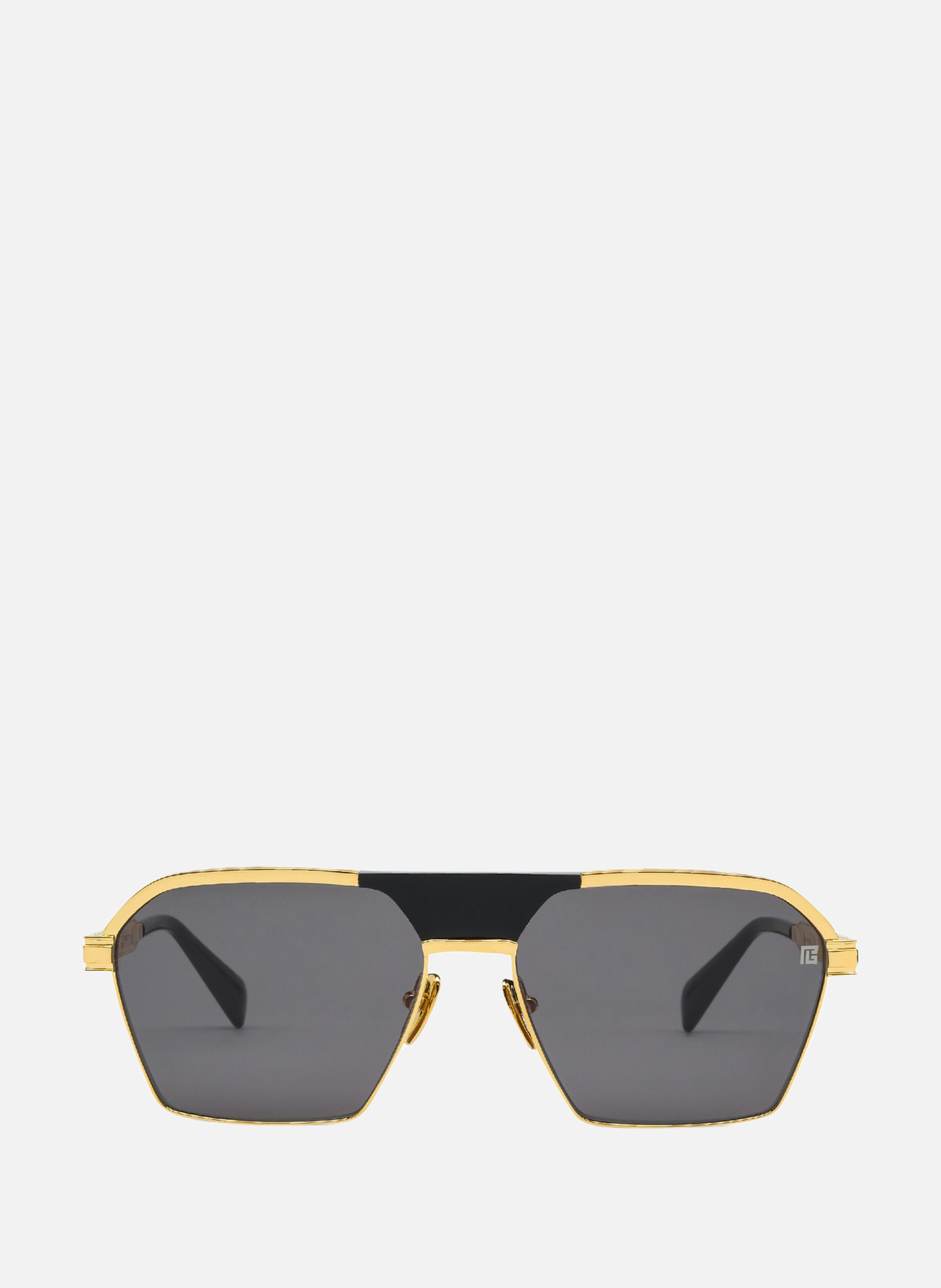 Lunettes de soleil sergeant BALMAIN Doré