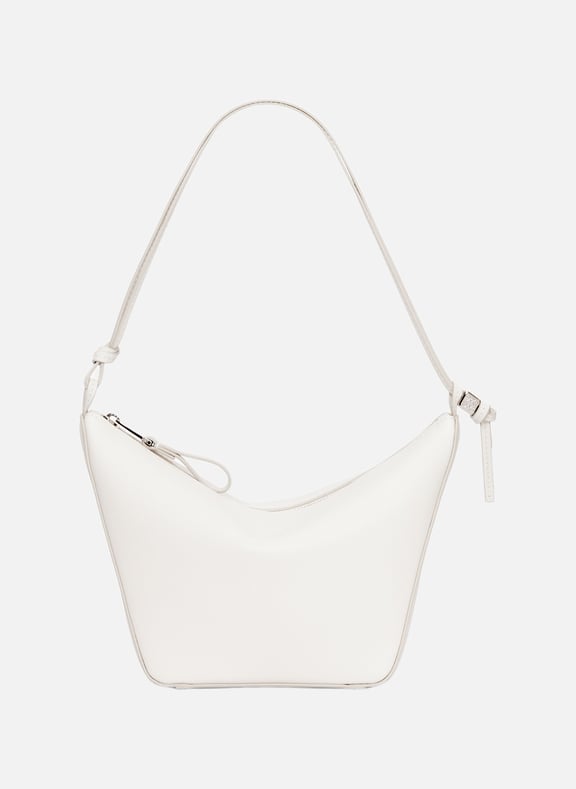 Sac Mini Hammock hobo en cuir Blanc by LOEWE LOEWE Sac Mini Hammock hobo en cuir Blanc