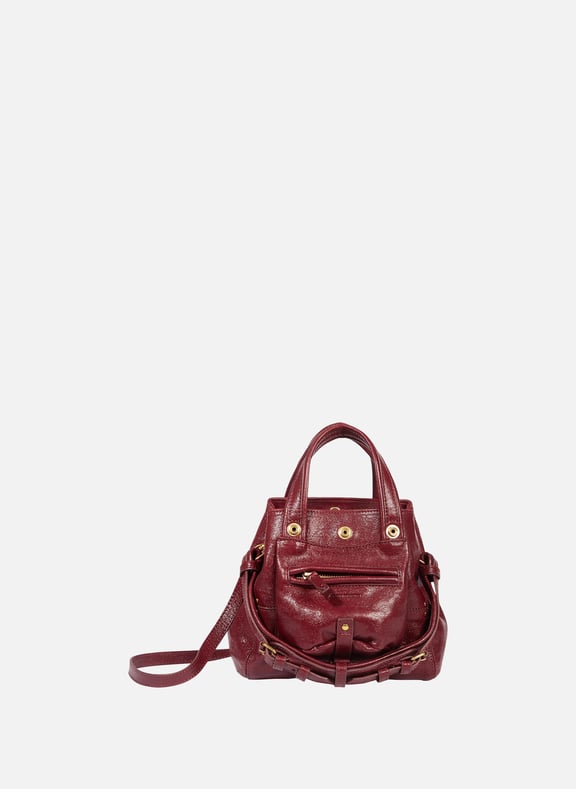 Sac à main Billy Nano en cuir Rouge by JÉRÔME DREYFUSS JÉRÔME DREYFUSS Sac à main Billy Nano en cuir Rouge