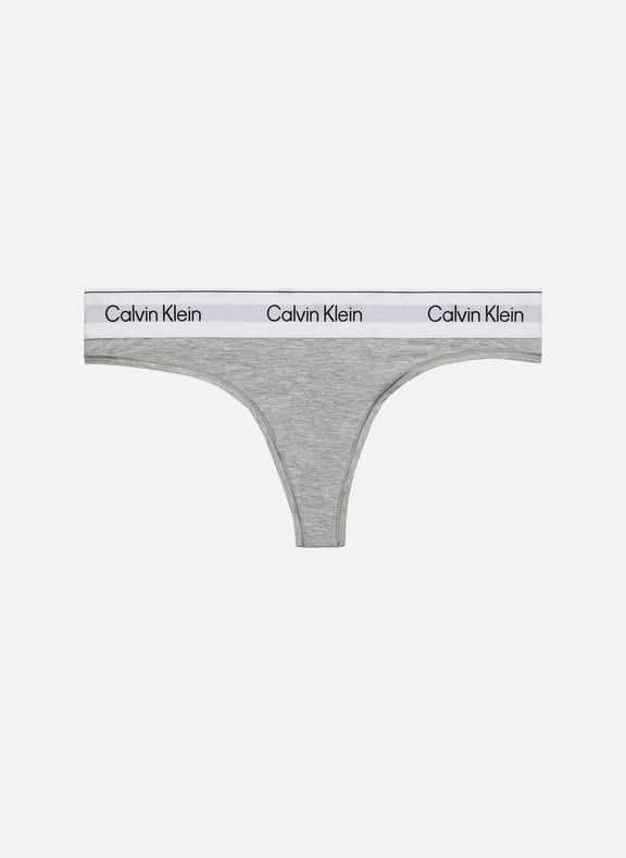 String à motif Gris by CALVIN KLEIN CALVIN KLEIN String à motif Gris