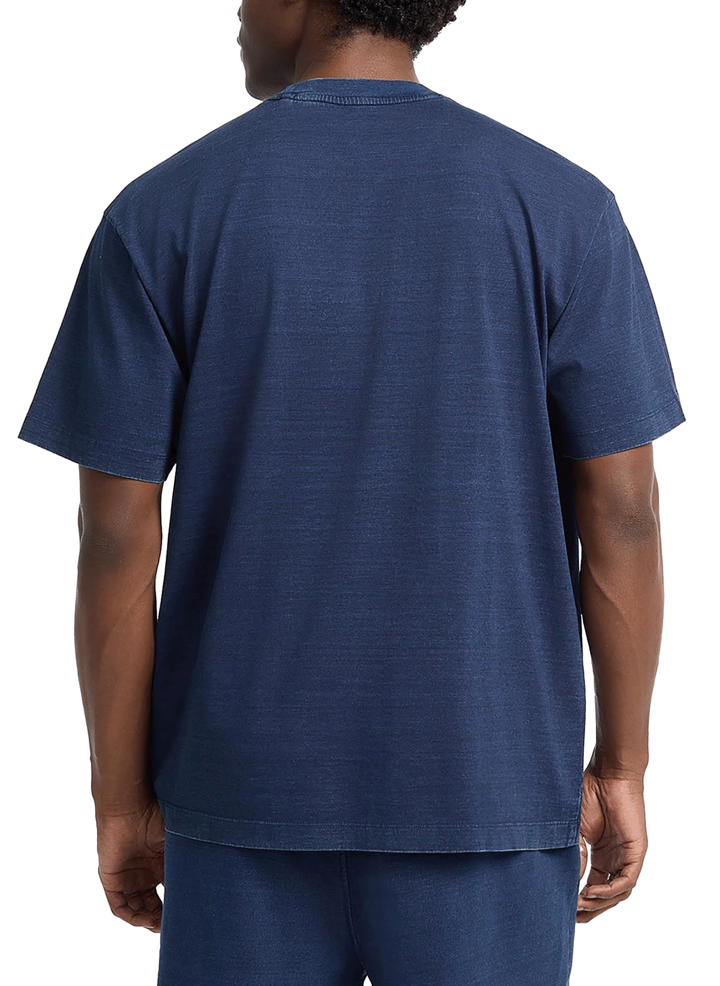 Classic Cotton T-Shirt GUESS Blue