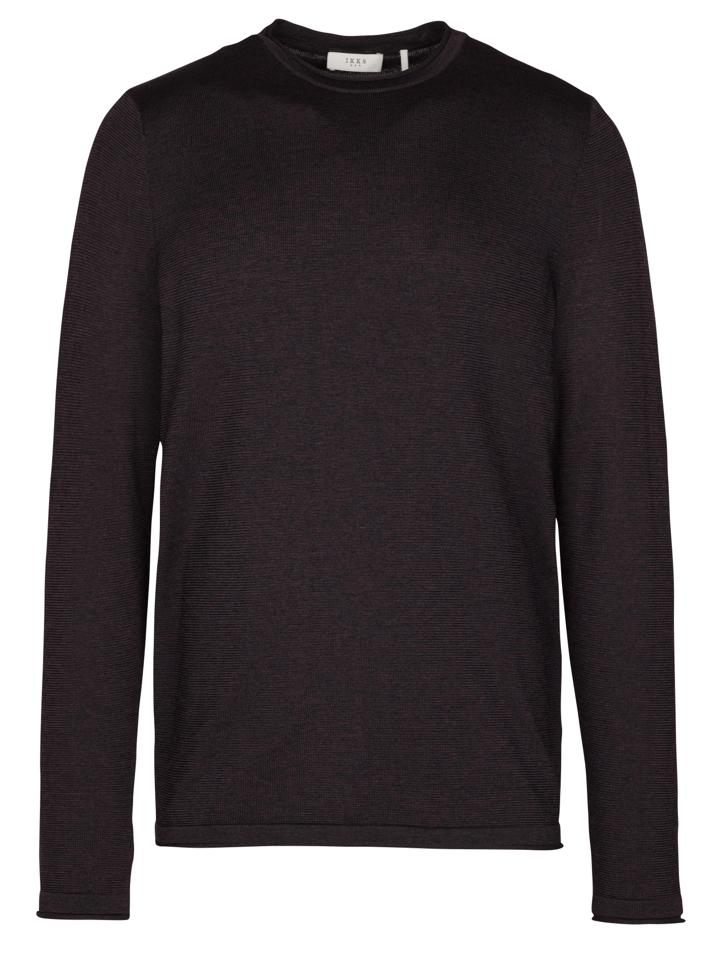 Pull droit en maille IKKS Violet