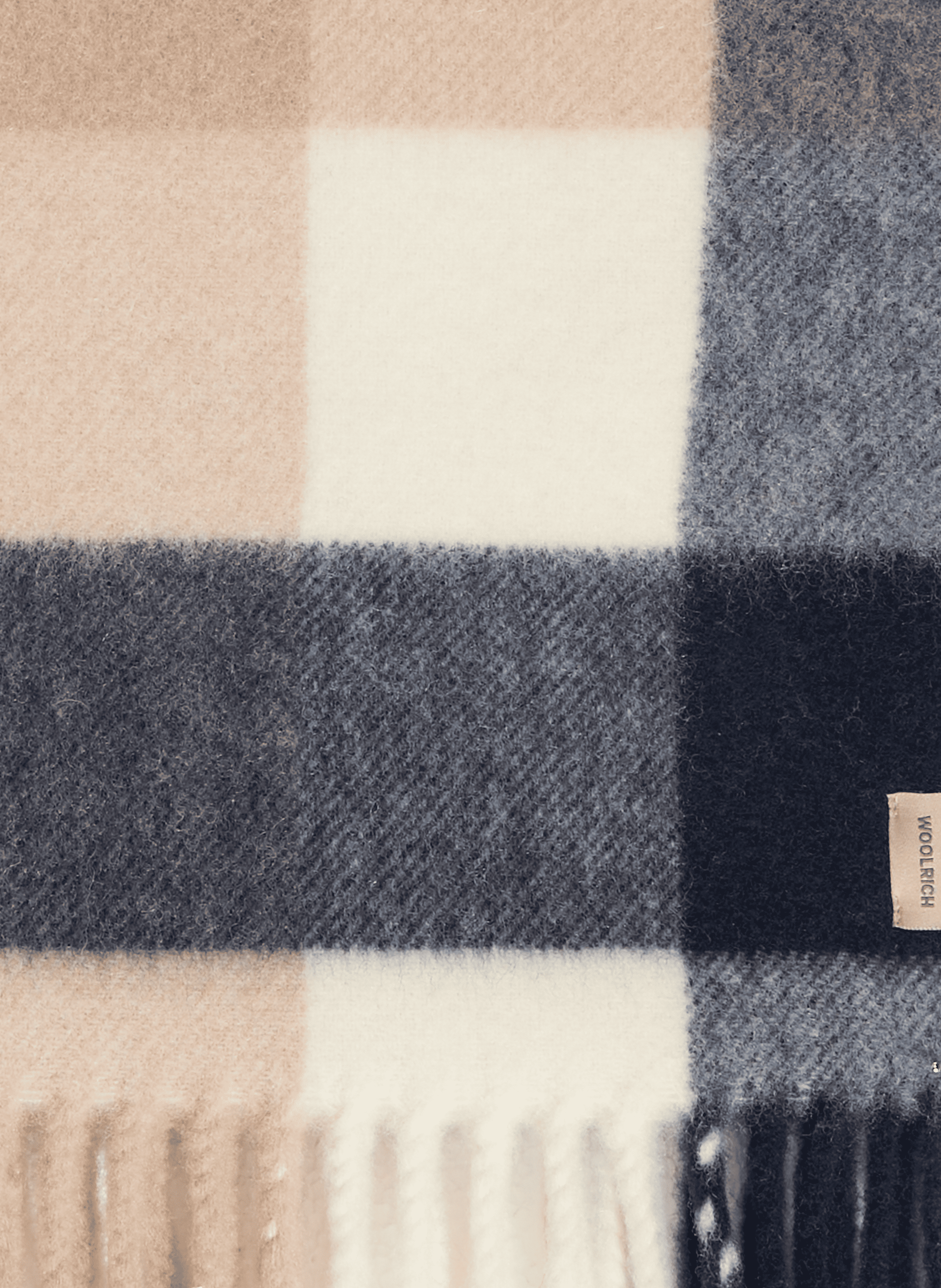 Wool check scarf WOOLRICH Multicolour