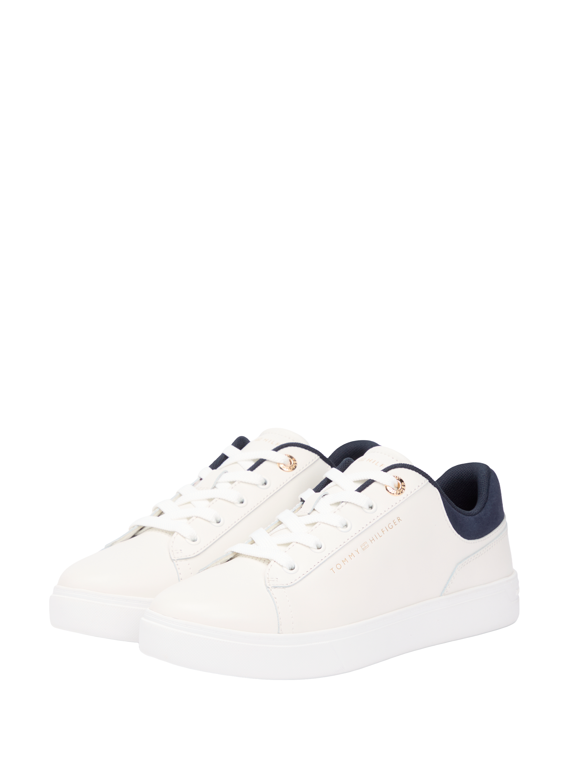 Low lace-up sneaker TOMMY HILFIGER White