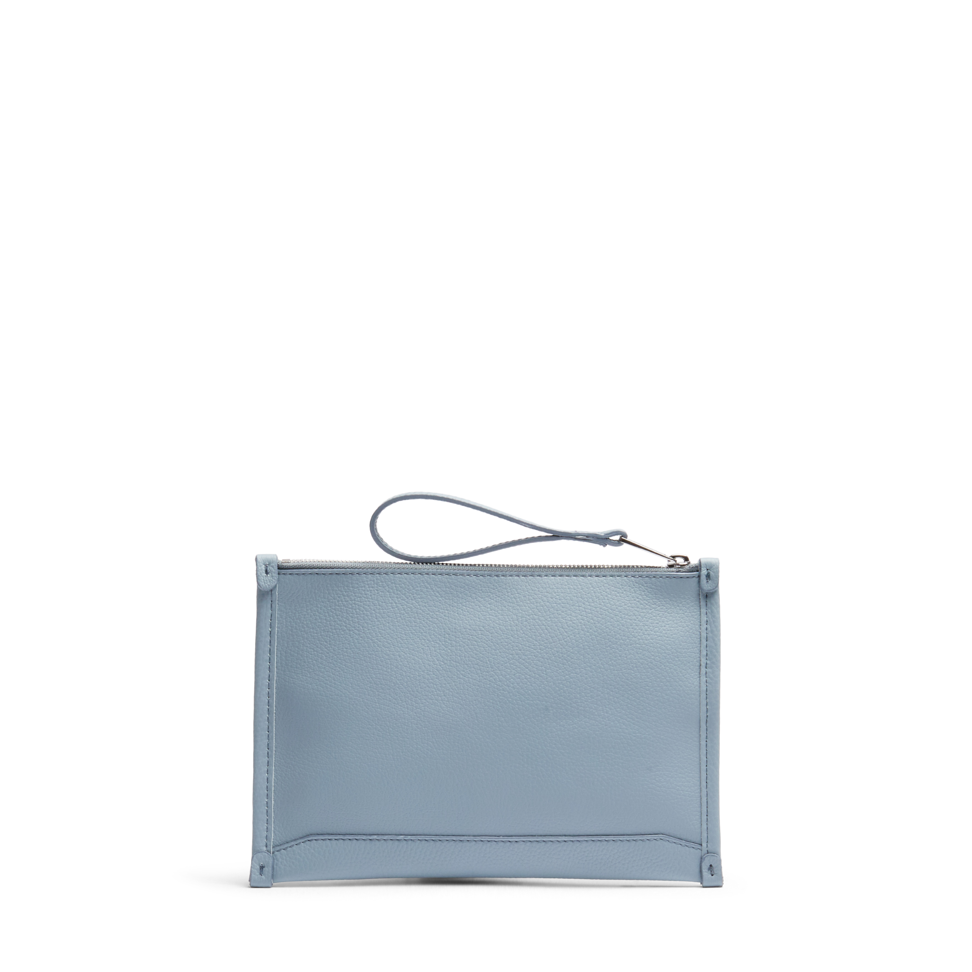 Pochette zippée s jour de lancel en cuir LANCEL Bleu