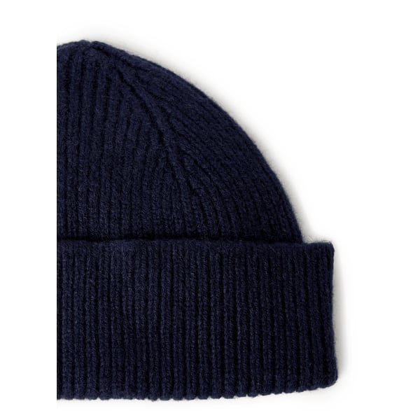 Mackie Beanie En Laine Et Angora In Blue