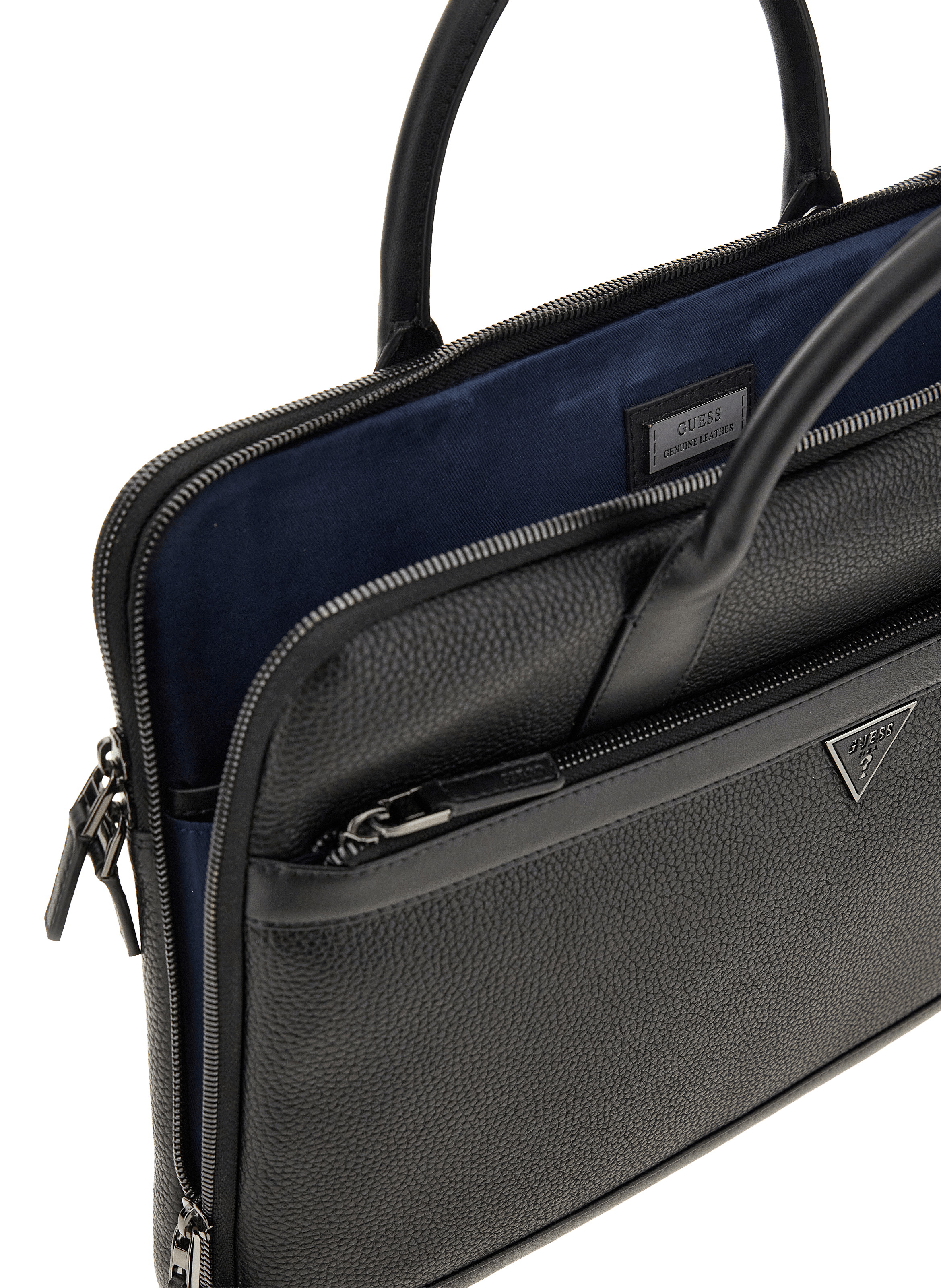 Leather briefcase  GUESS Black