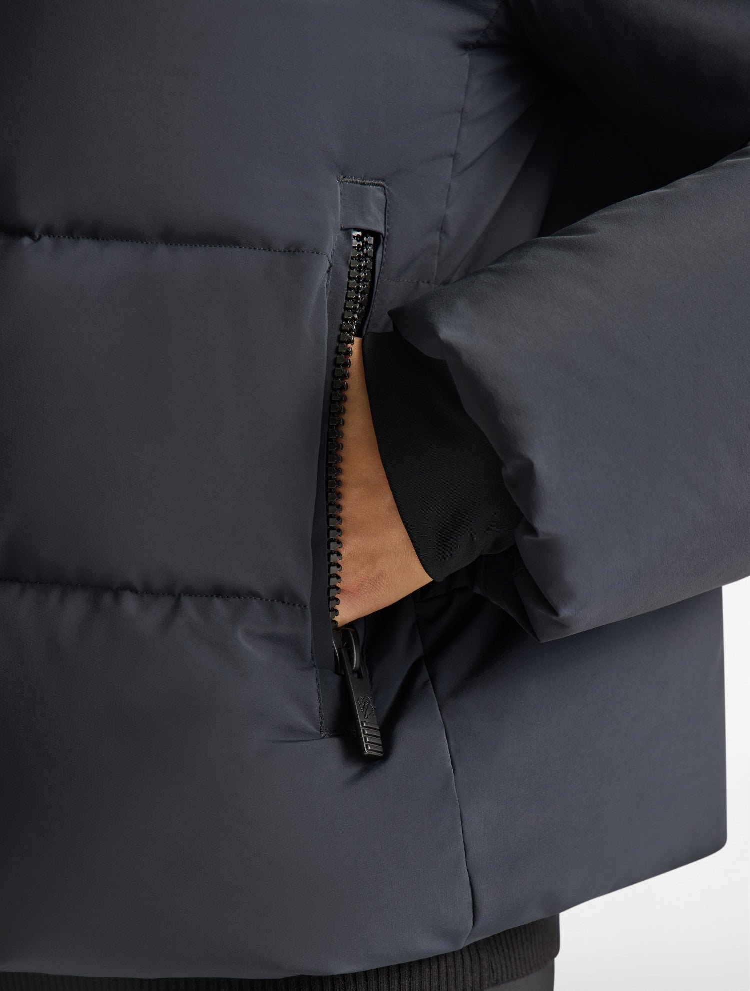 Doudoune barsy col montant coupe regular FUSALP Noir