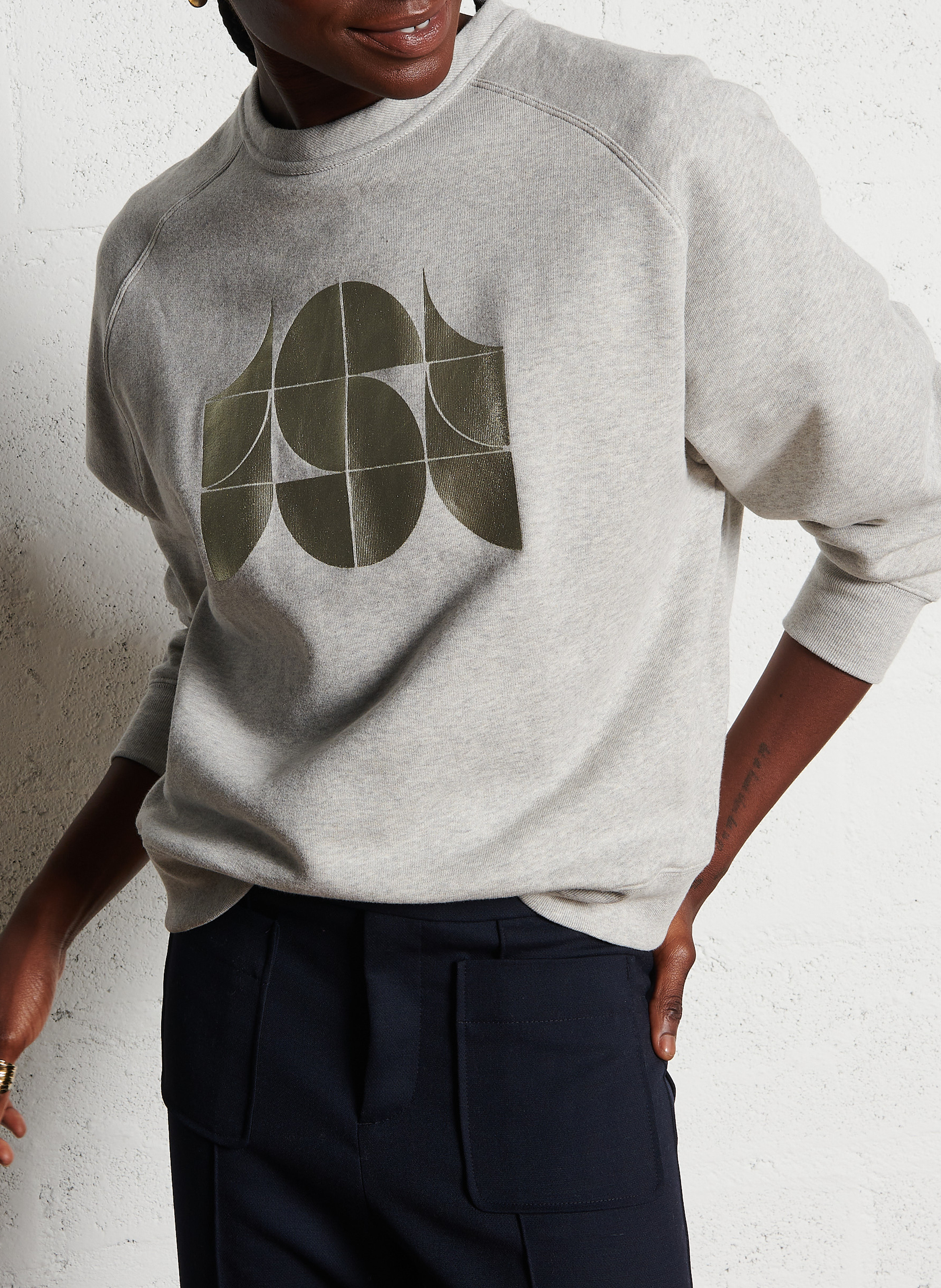 Pantalon large SOEUR Bleu