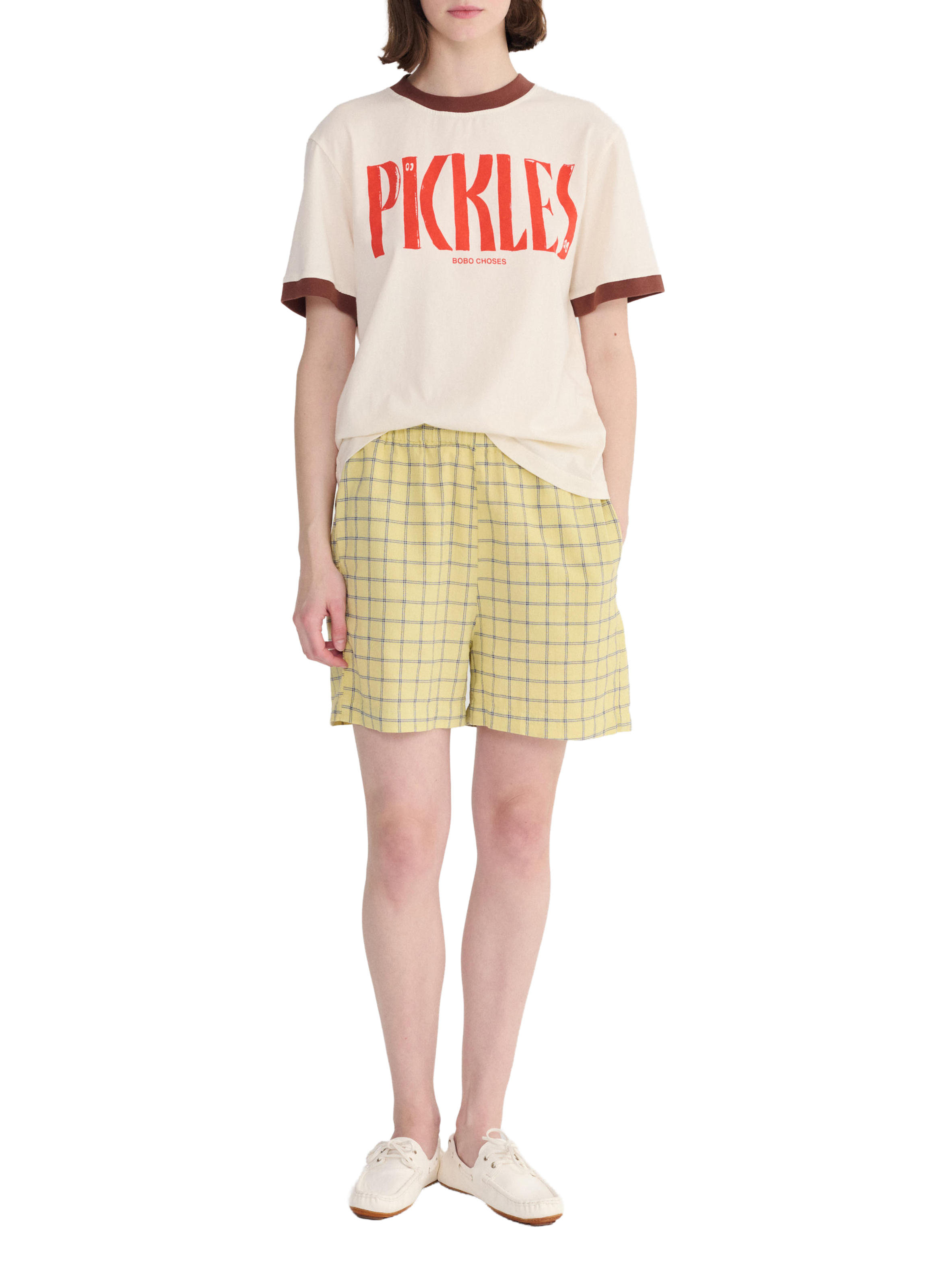 T-shirt  àimprimé en coton BOBO CHOSES Beige