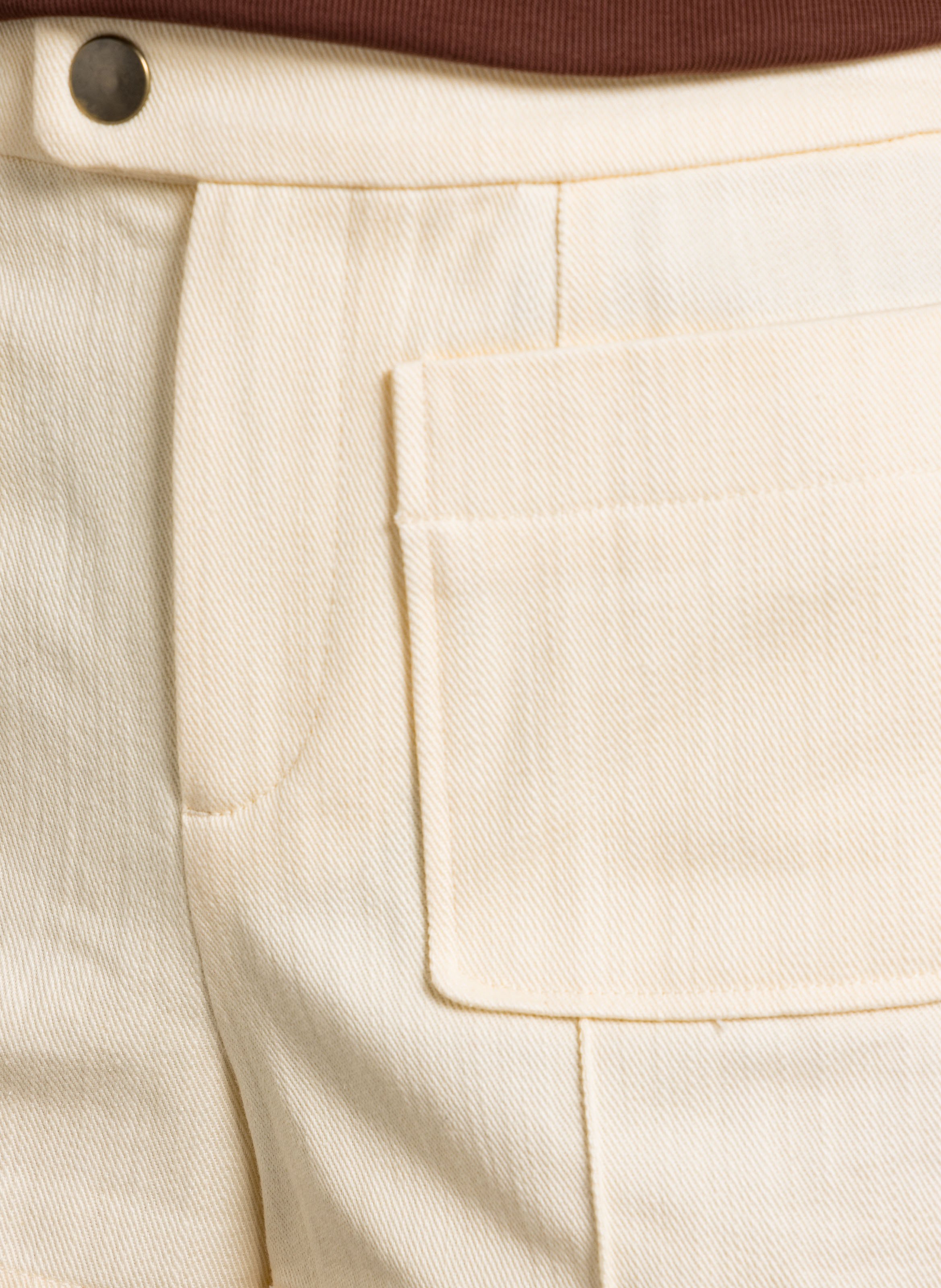 Short en coton hover SOEUR Beige