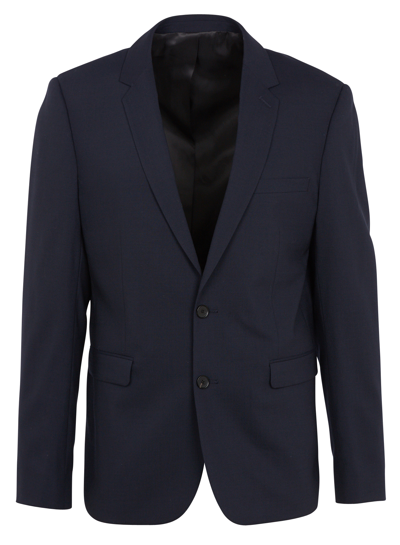 Veste col tailleur regular-fit en laine SANDRO Bleu