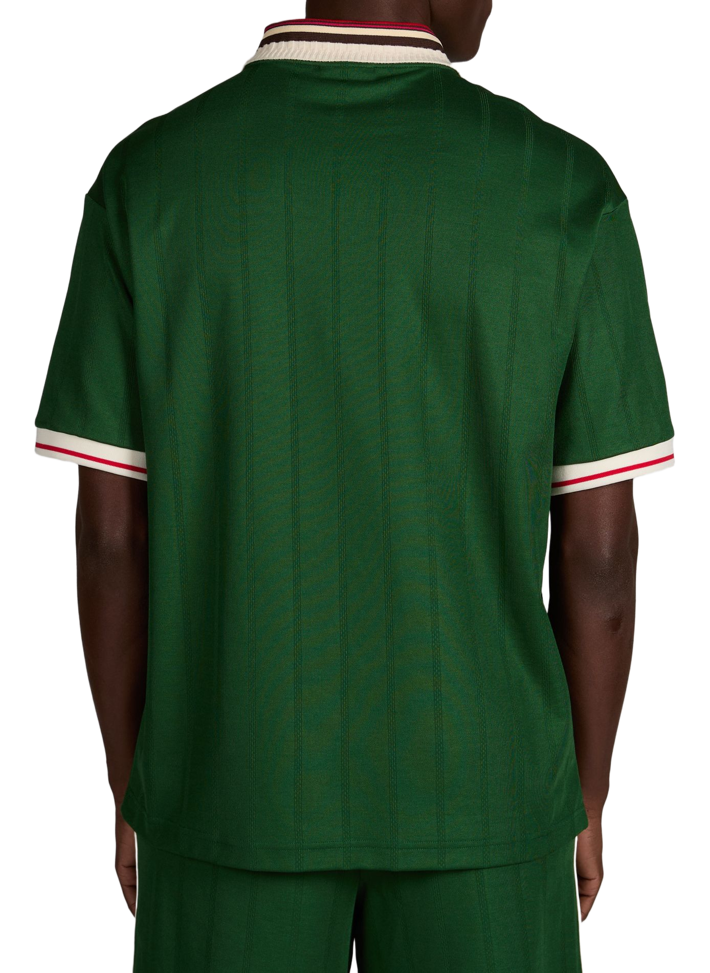Double V-neck polo and short-sleeved shirt DROLE DE MONSIEUR Green