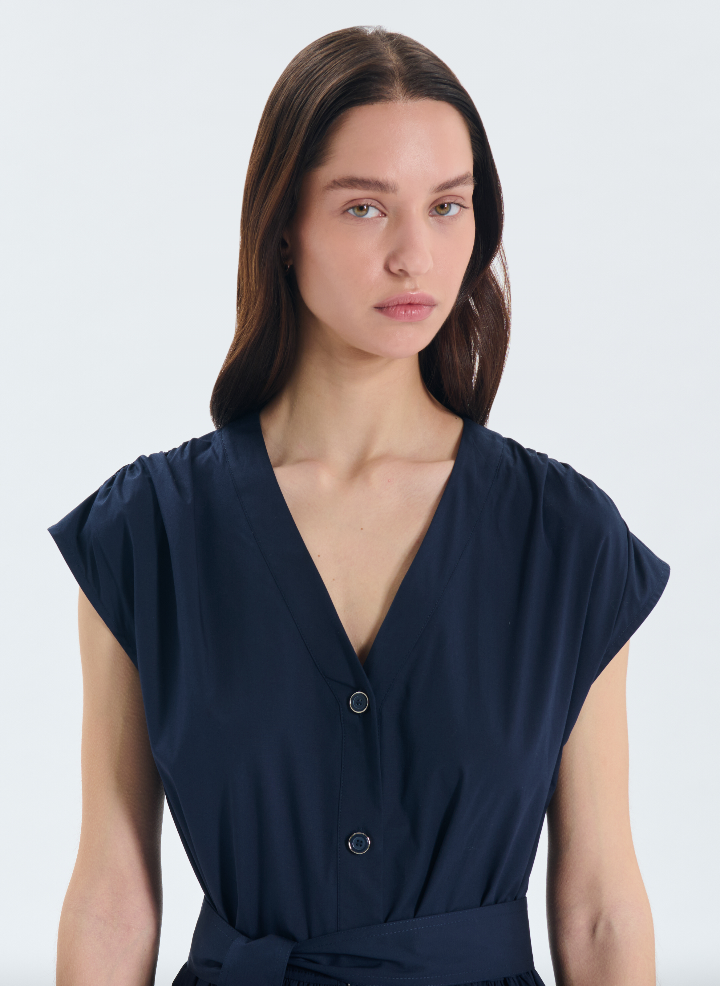 Robe  ray ZAPA Bleu