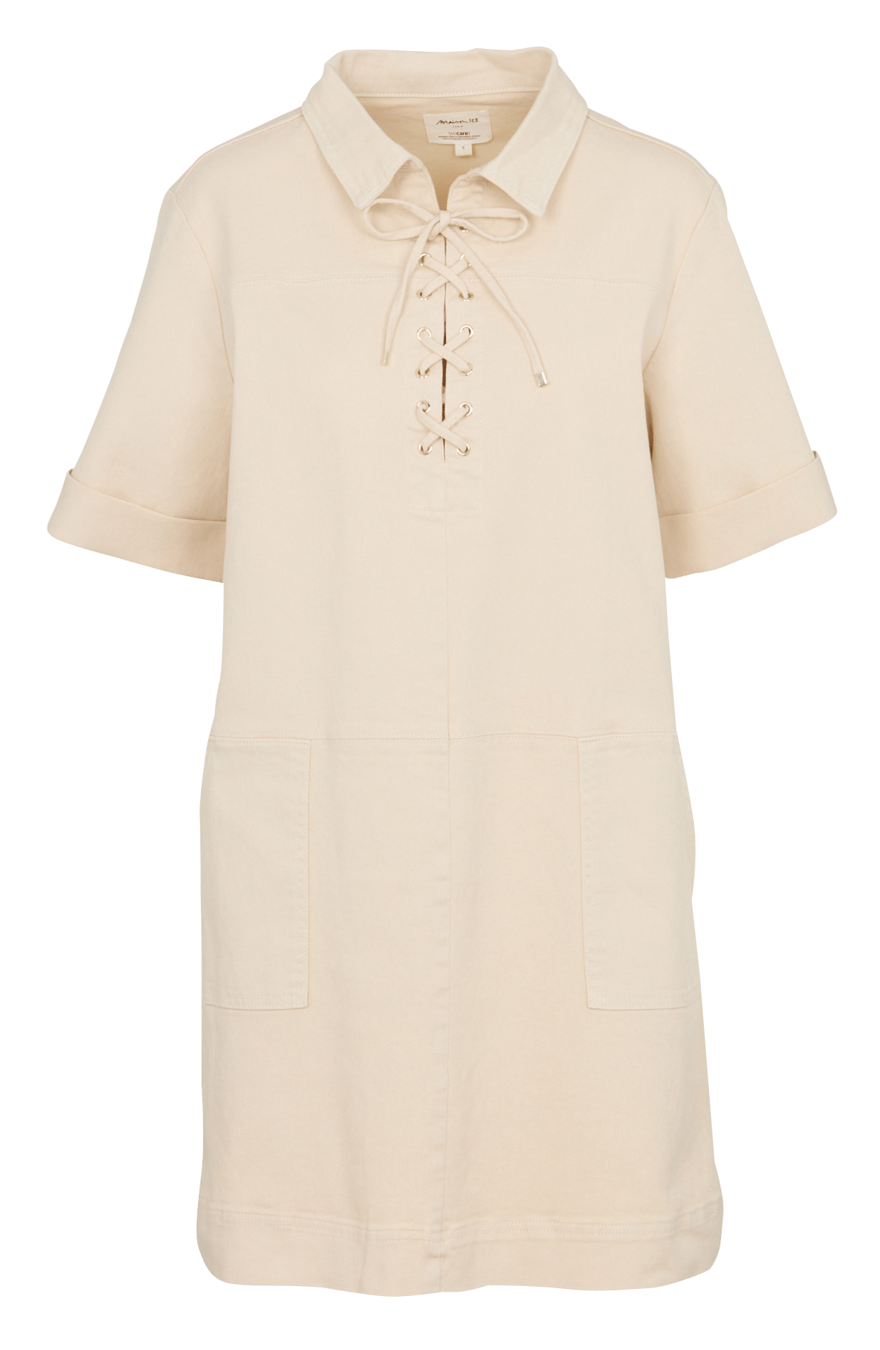 Robe courte col classique blanche MAISON 123 Blanc