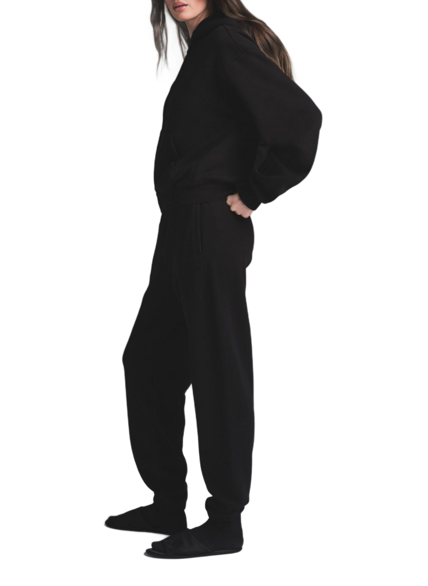 Cotton-blend joggers SKIMS Black