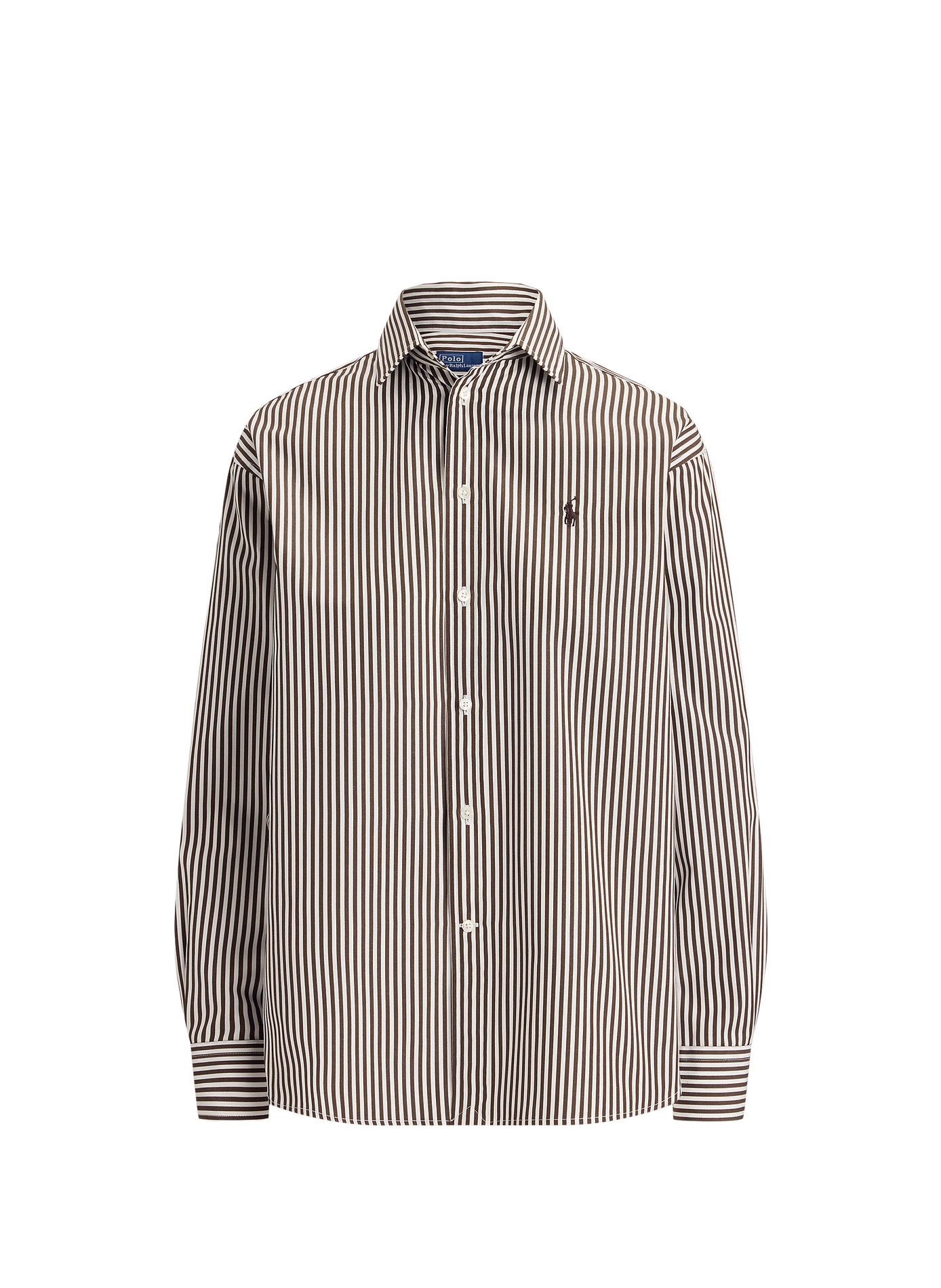 ITHACA ARCHIVE SHIRT  1936 dark brown white