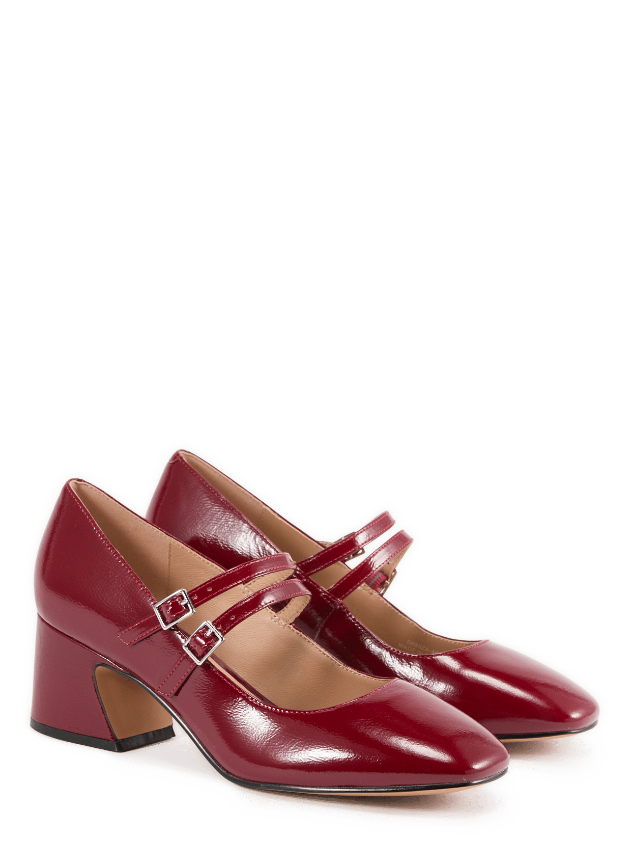 Mixed leather pumps | Red GEOX Women