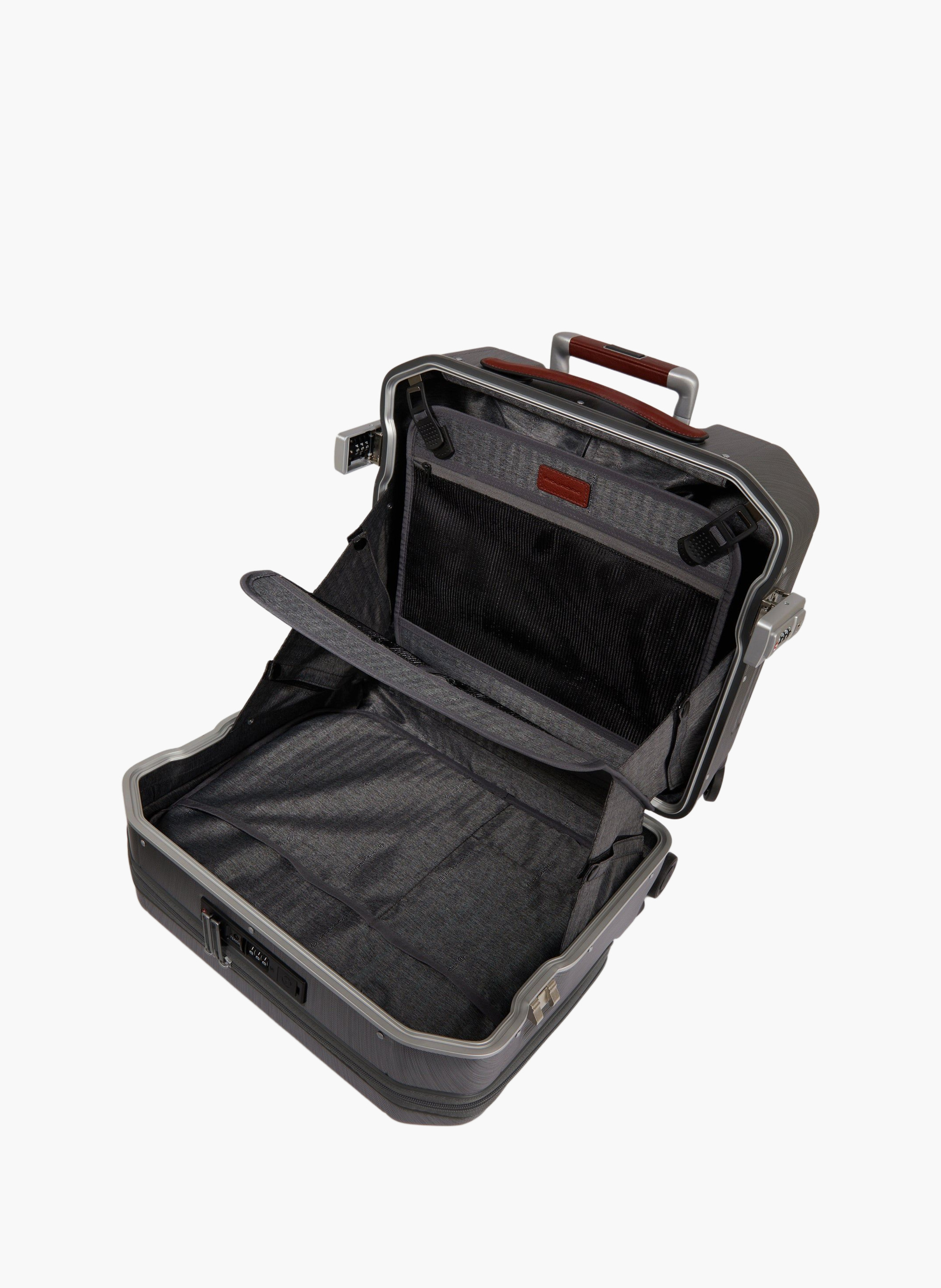 Cartable trolley d'ordinateur 15,6" PIQUADRO Noir