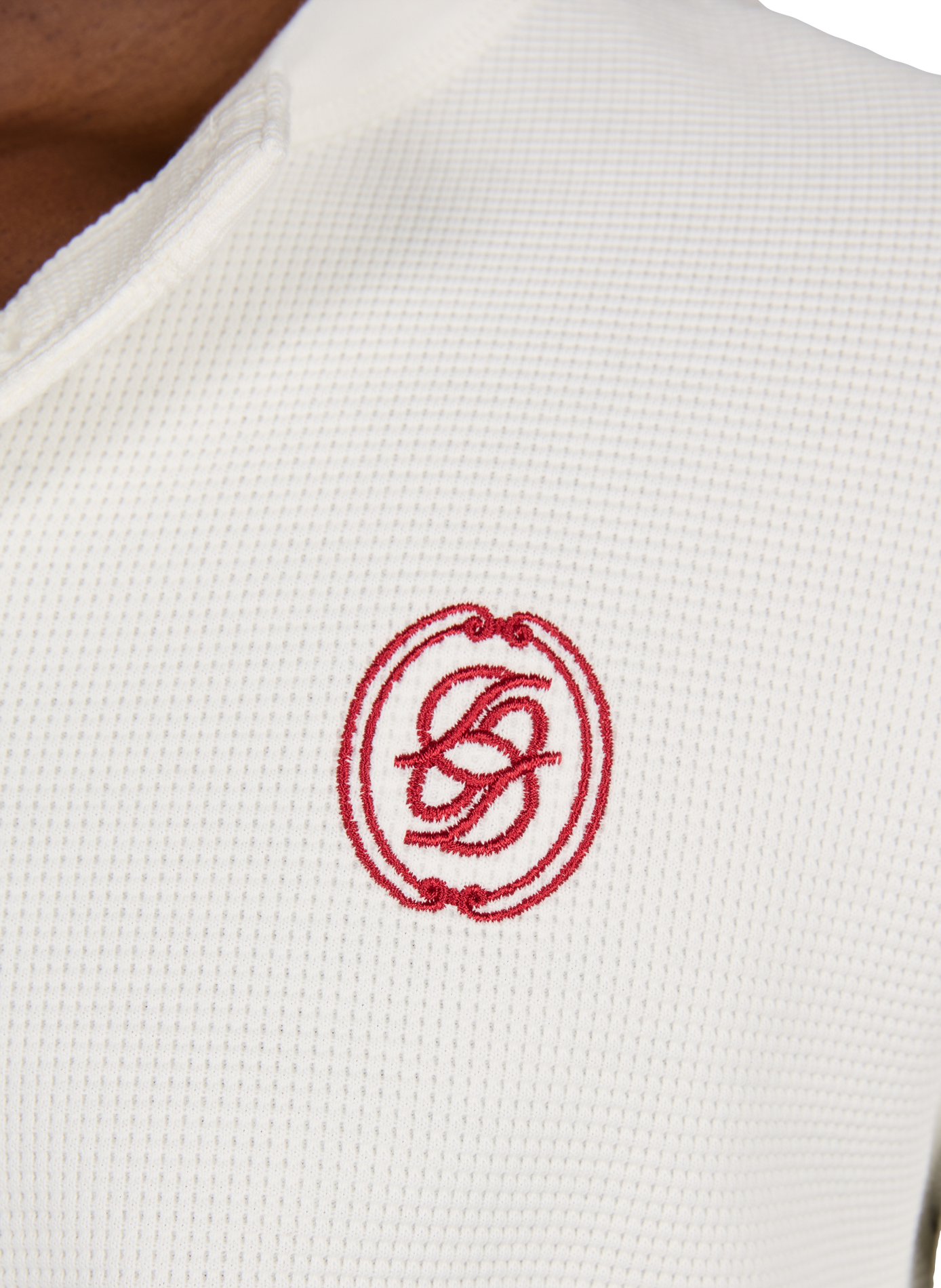 Straight t-shirt in blended cotton DROLE DE MONSIEUR White