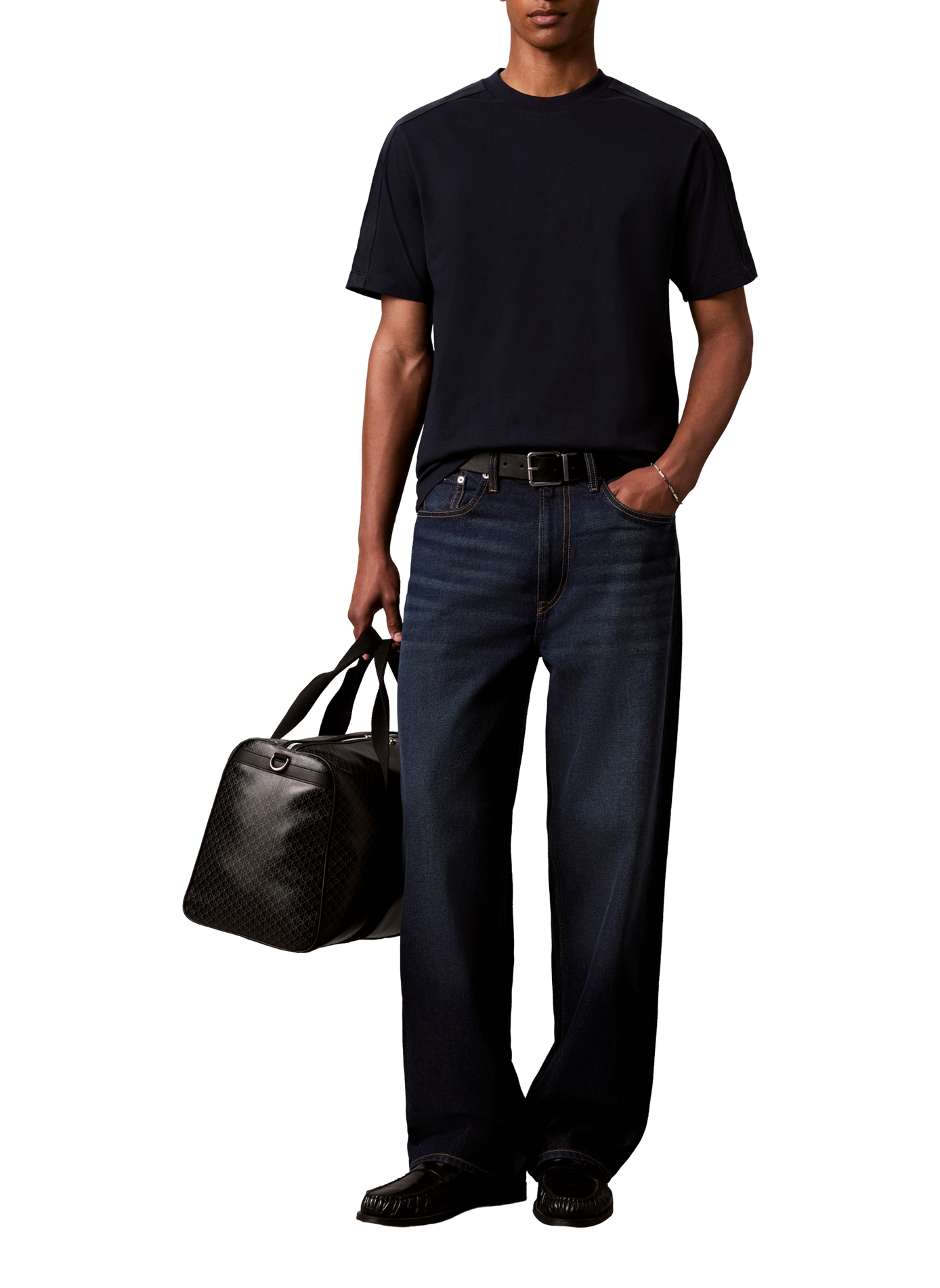 Monogram Travel Bag CALVIN KLEIN Black