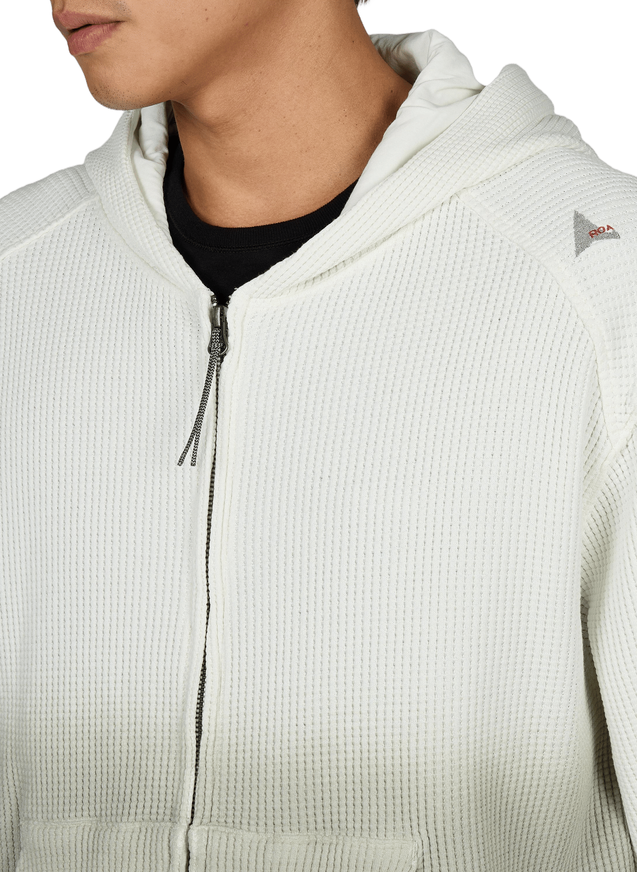 Weites Sweatshirt „Bee sun“ aus Waffelbaumwolle ROA Beige