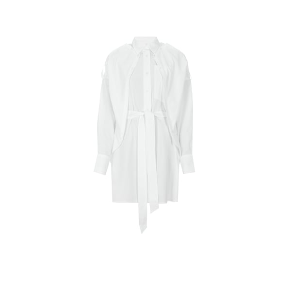 Robe courte en coton