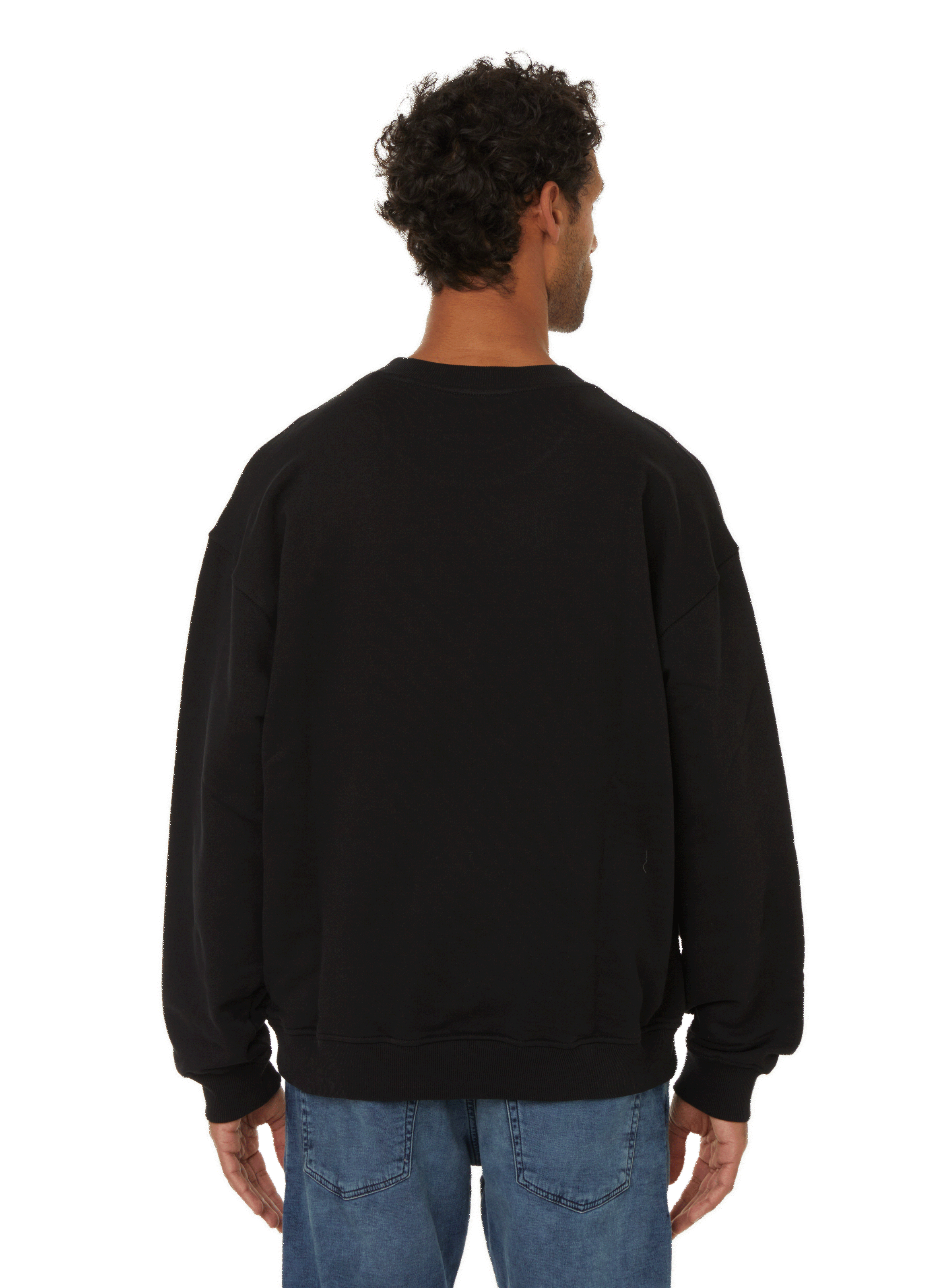 Sweatshirt en coton  DIESEL Noir