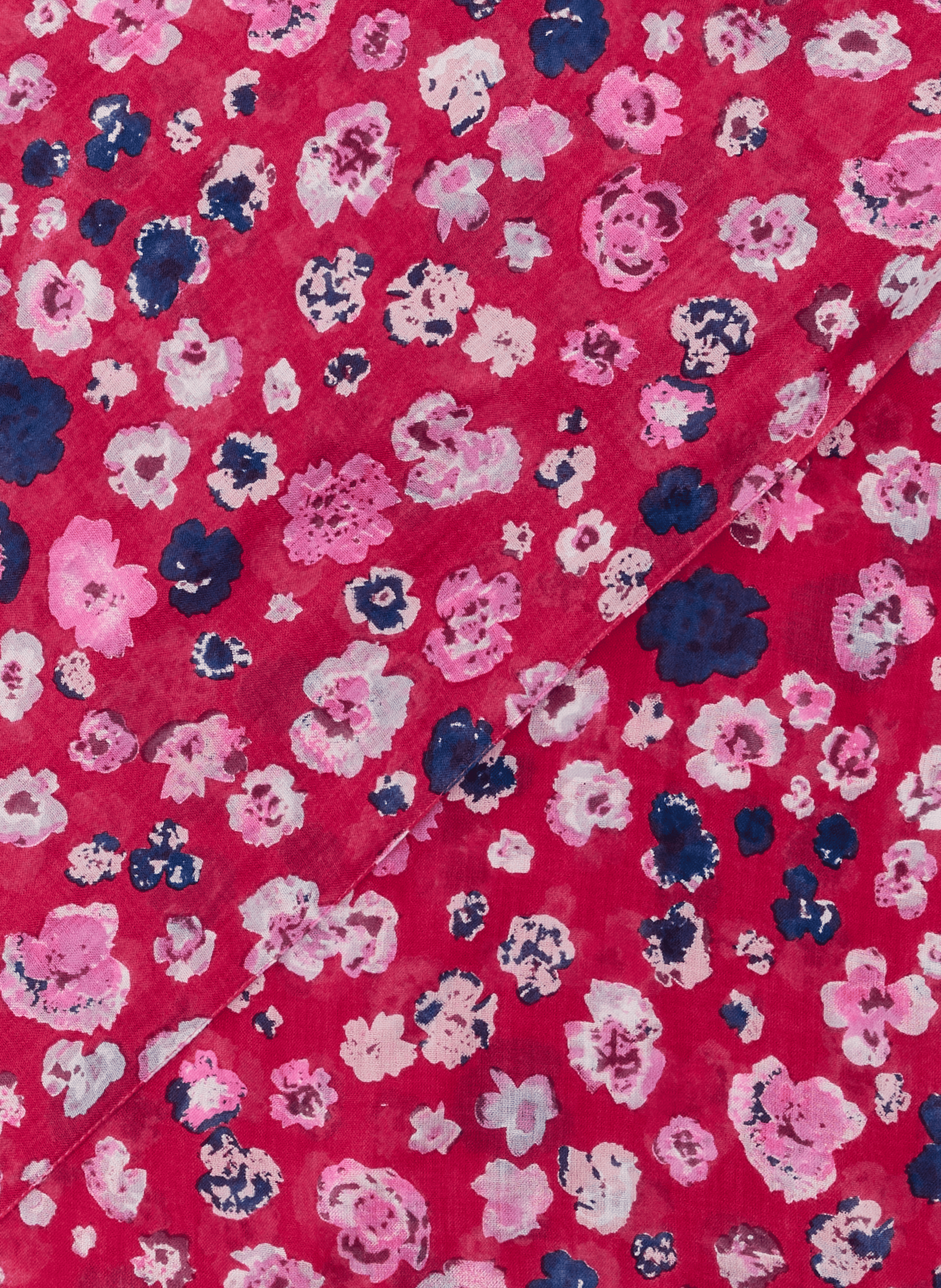 Foulard imprimé AU PRINTEMPS PARIS Rose