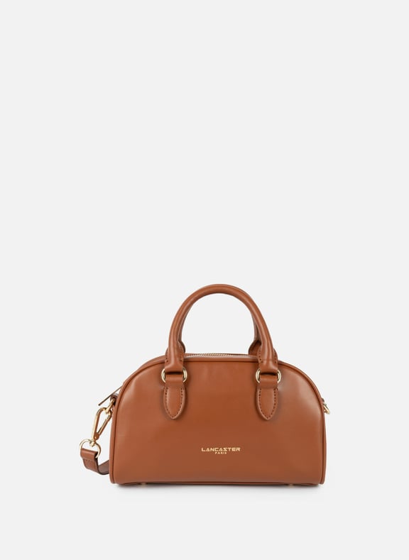 Small bowling bag - Donna Bow Brown by LANCASTER LANCASTER Small bowling bag - Donna Bow Brown