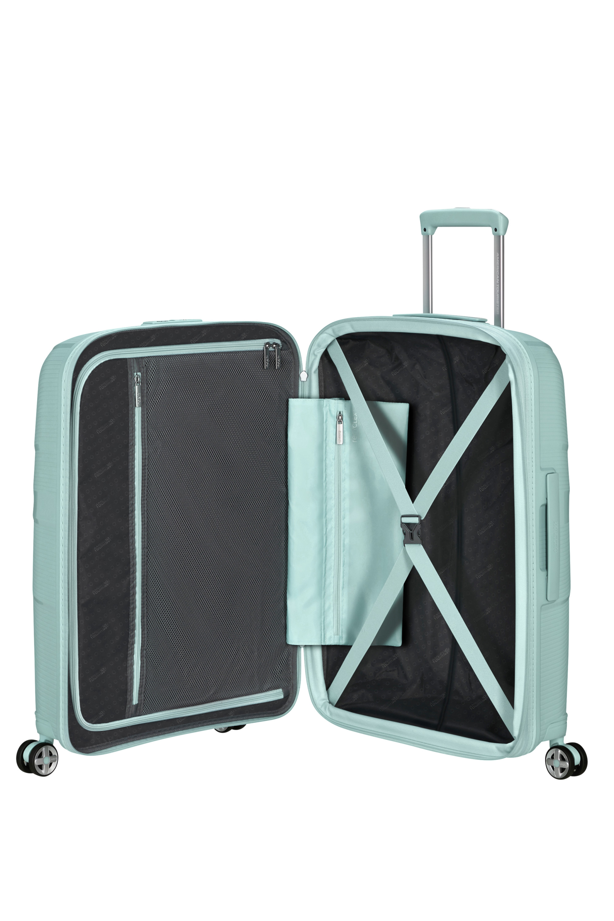 Starvibe valise 4 roues taille m AMERICAN TOURISTER Bleu