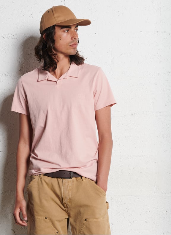 Polo en coton Rose by IKKS IKKS Polo en coton Rose