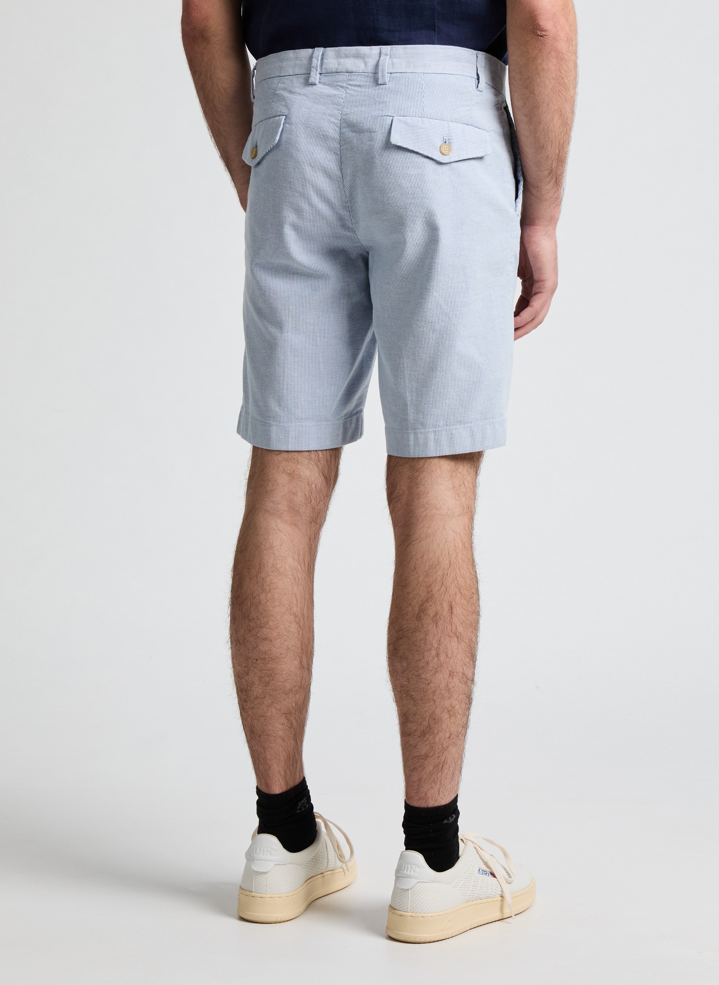 Easeknit leather sneakers AUTRY White