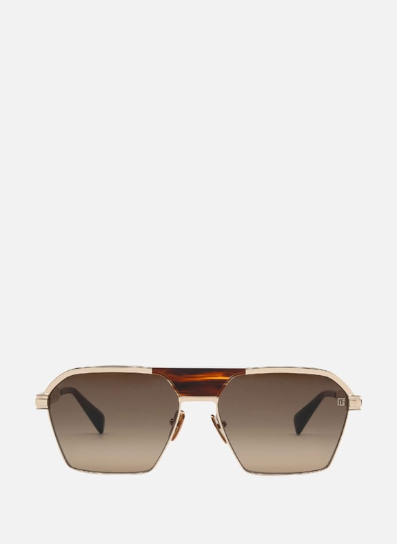 Lunettes de soleil sergeant Marron by BALMAIN BALMAIN Lunettes de soleil sergeant Marron