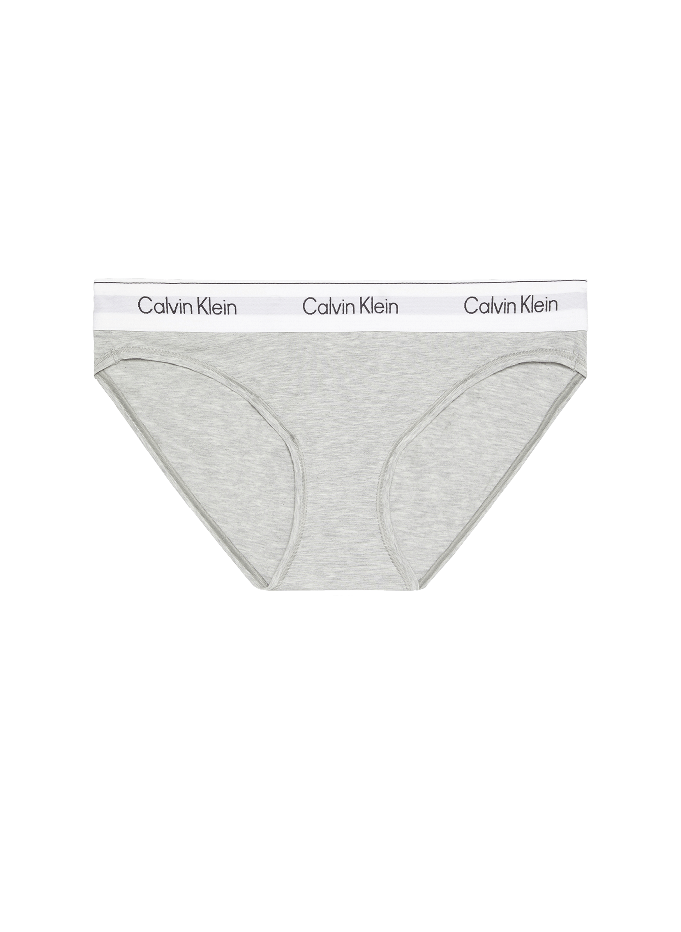 CALVIN KLEIN Printed cotton blend culottes Grey
