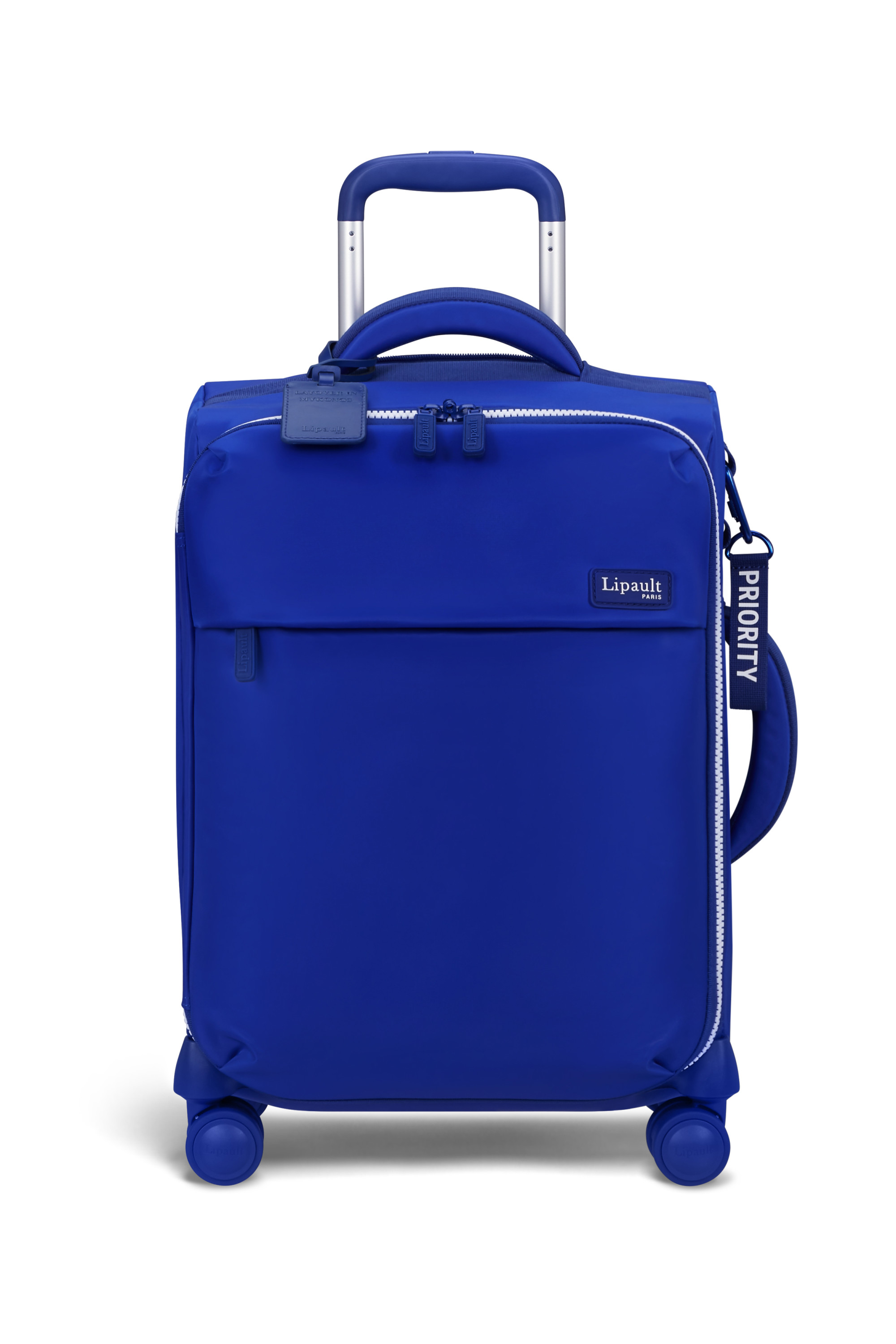 Plume valise 4 roues taille s LIPAULT PARIS Bleu