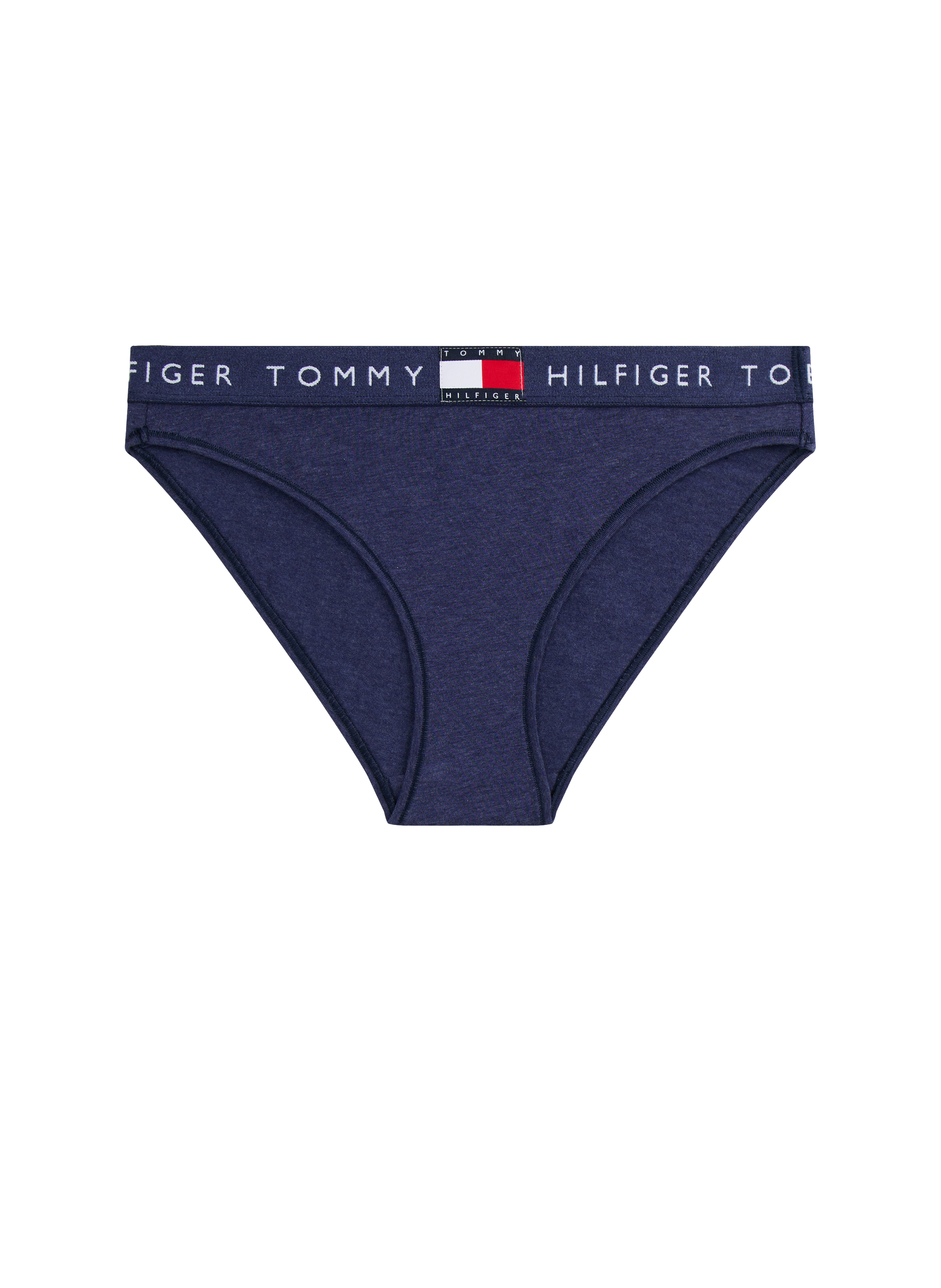 TOMMY HILFIGER Mixed cotton culottes Blue
