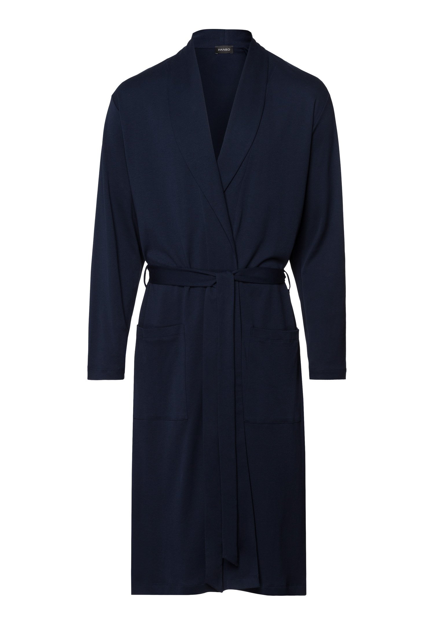 Cotton dressing gown HANRO Blue
