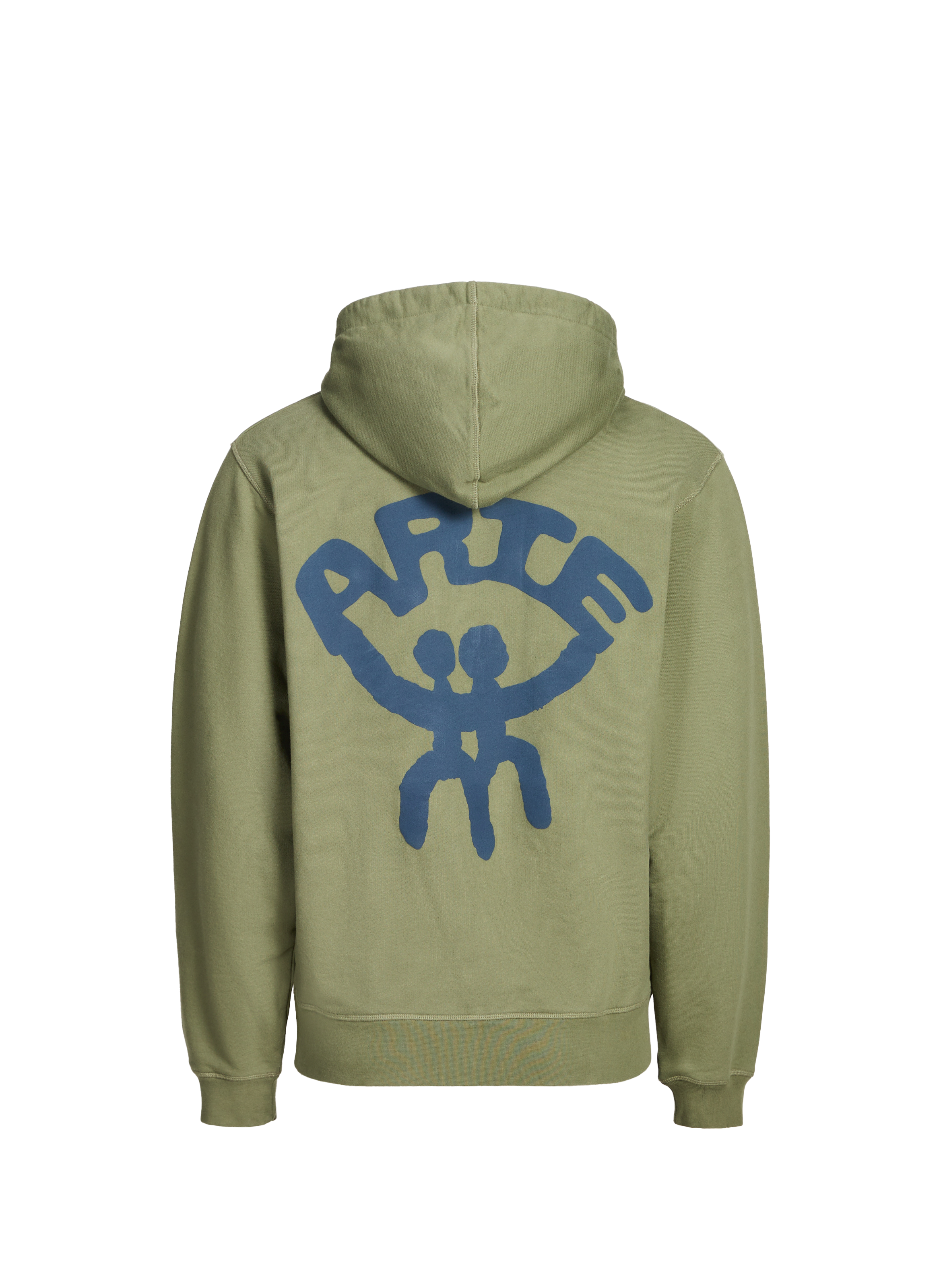 Sweat à capuche en coton ARTE ANTWERP Kaki