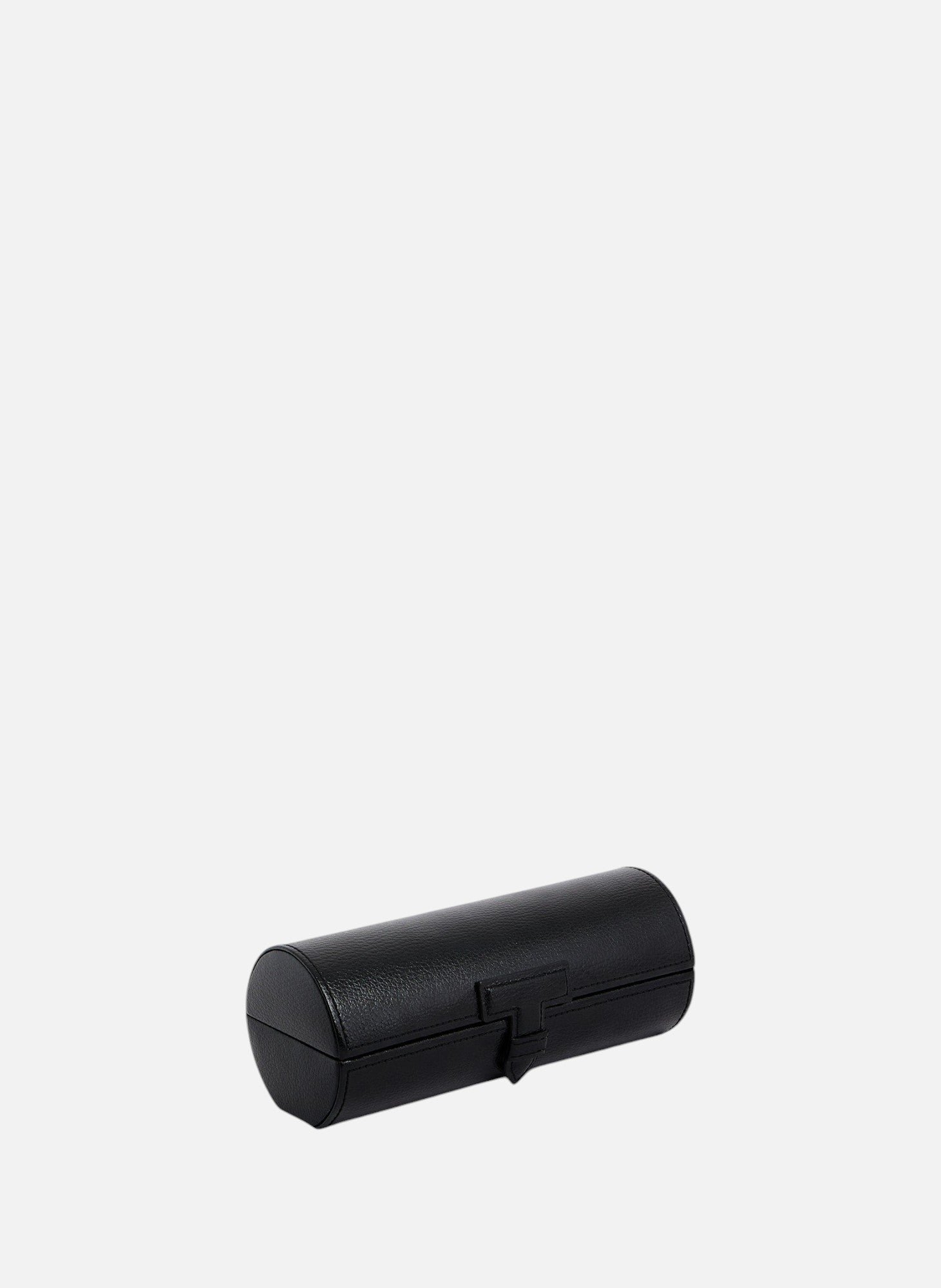LE TANNEUR Etui 3 montres en cuir Noir