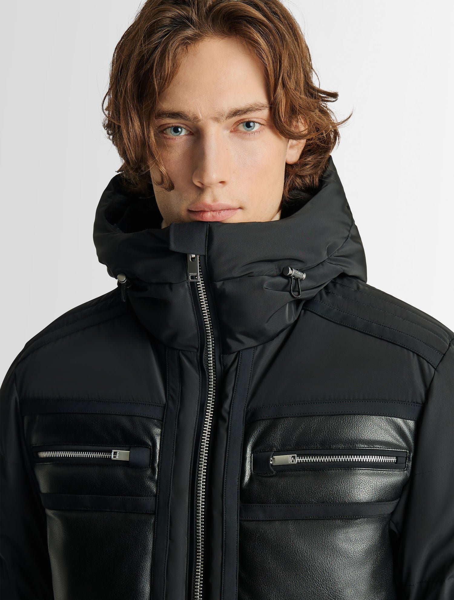 Doudoune bokaff col capuche coupe regular FUSALP Noir