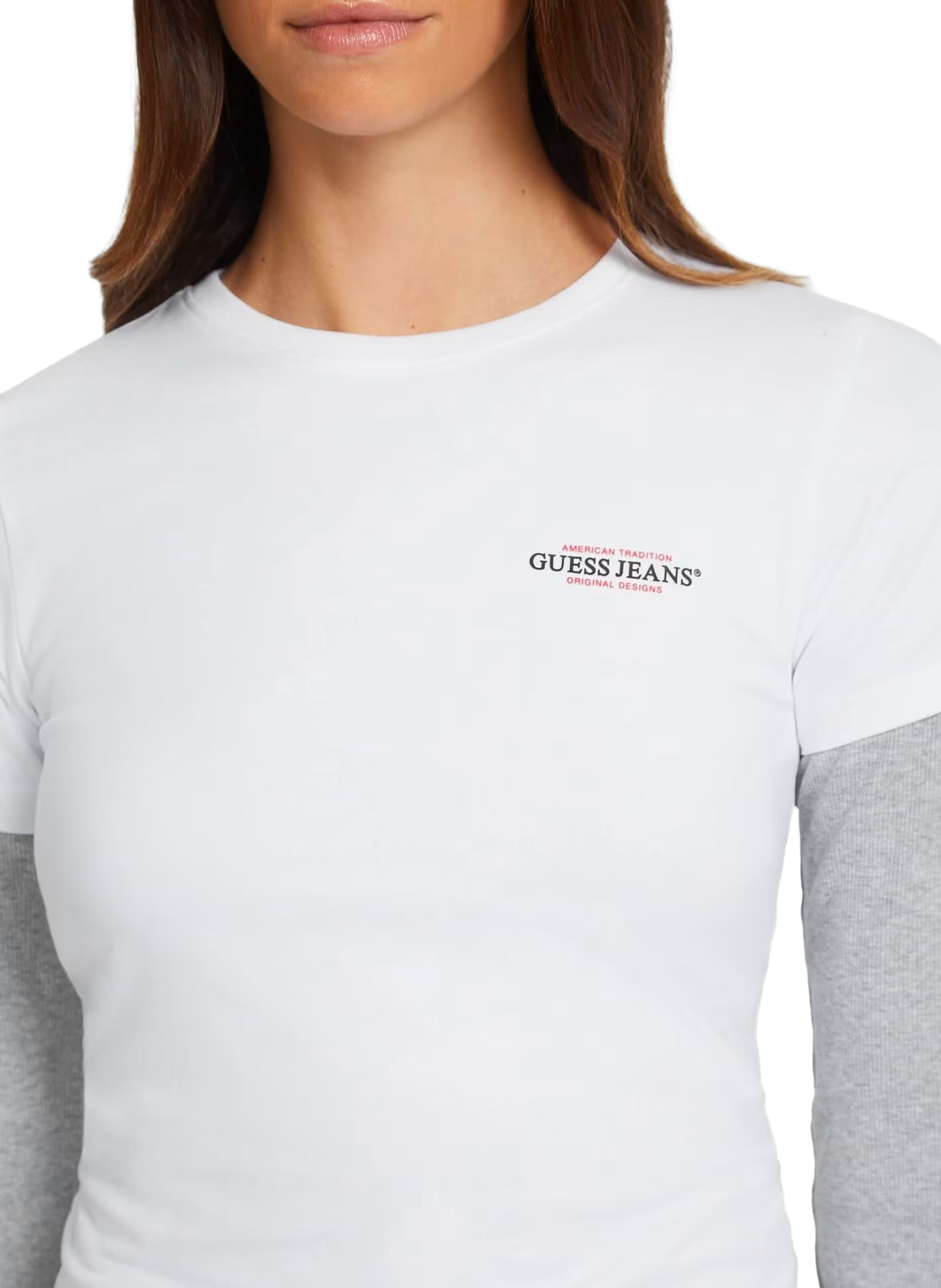 T-shirt en coton  GUESS Blanc