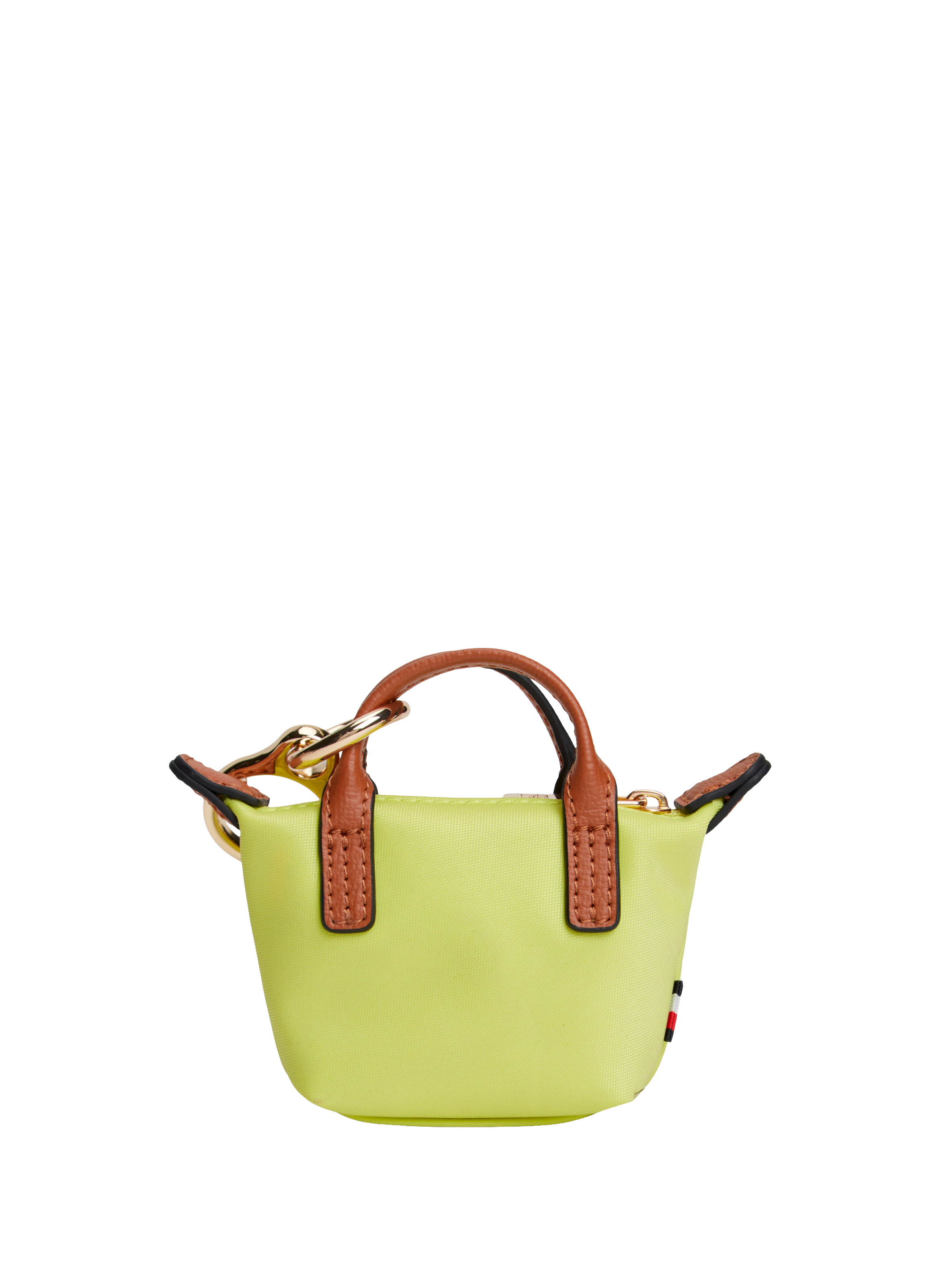 Mini logo keychain bag TOMMY HILFIGER Yellow