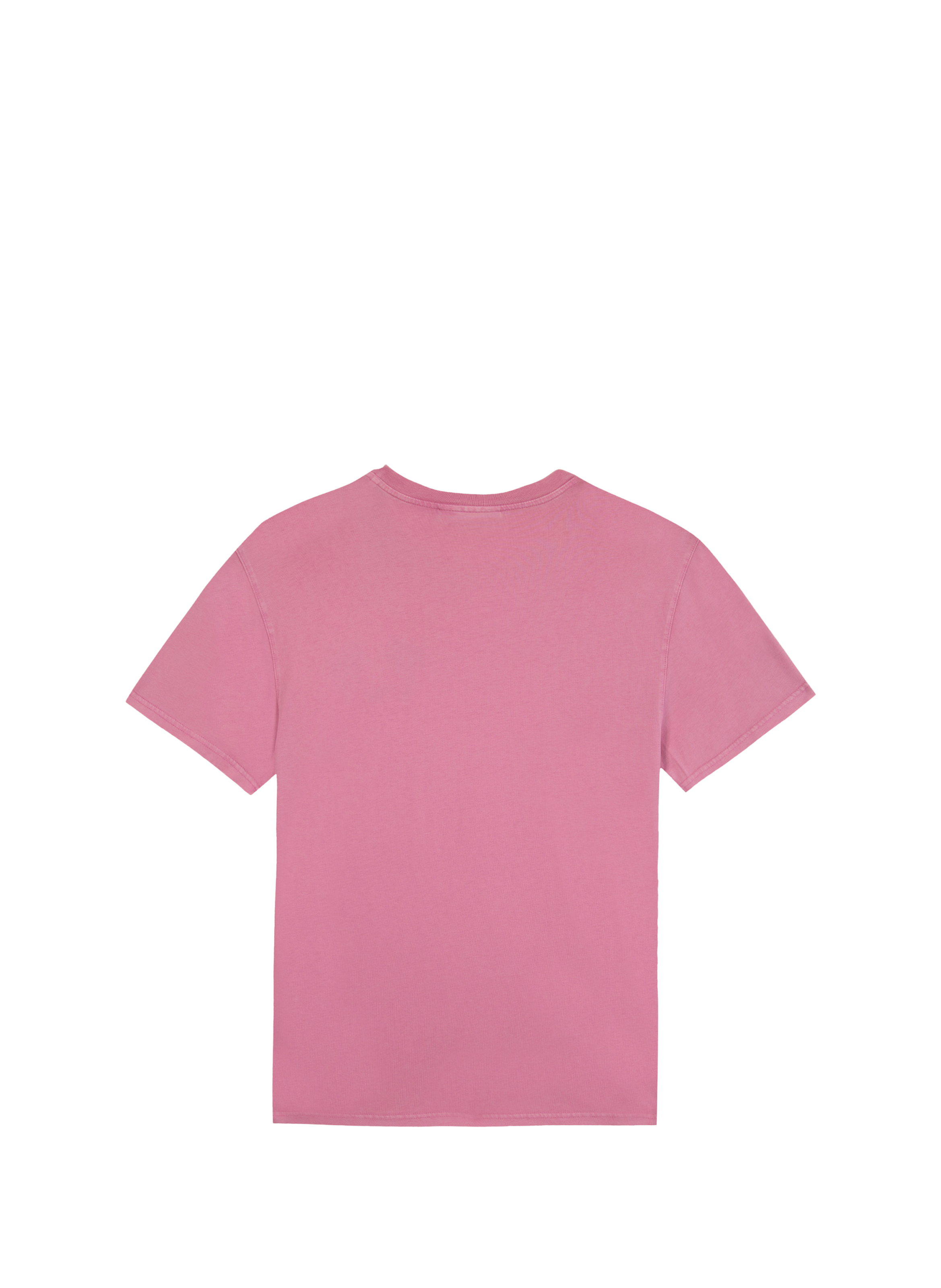 T-shirt Popincourt embroidered in organic cotton MAISON LABICHE Pink