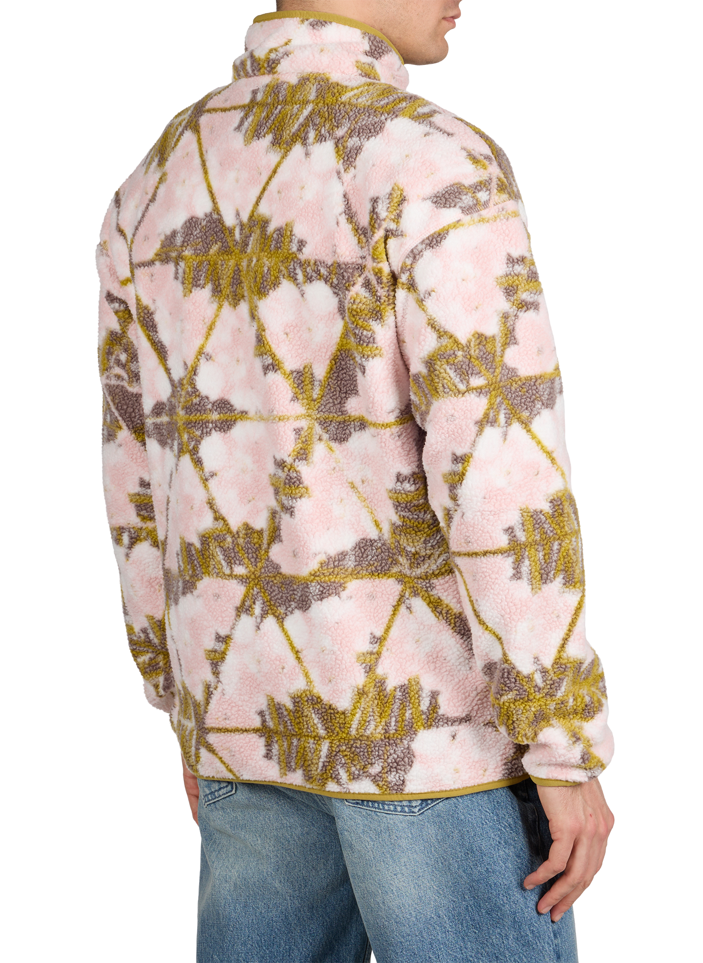 Helvetia printed fleece COLUMBIA Pink