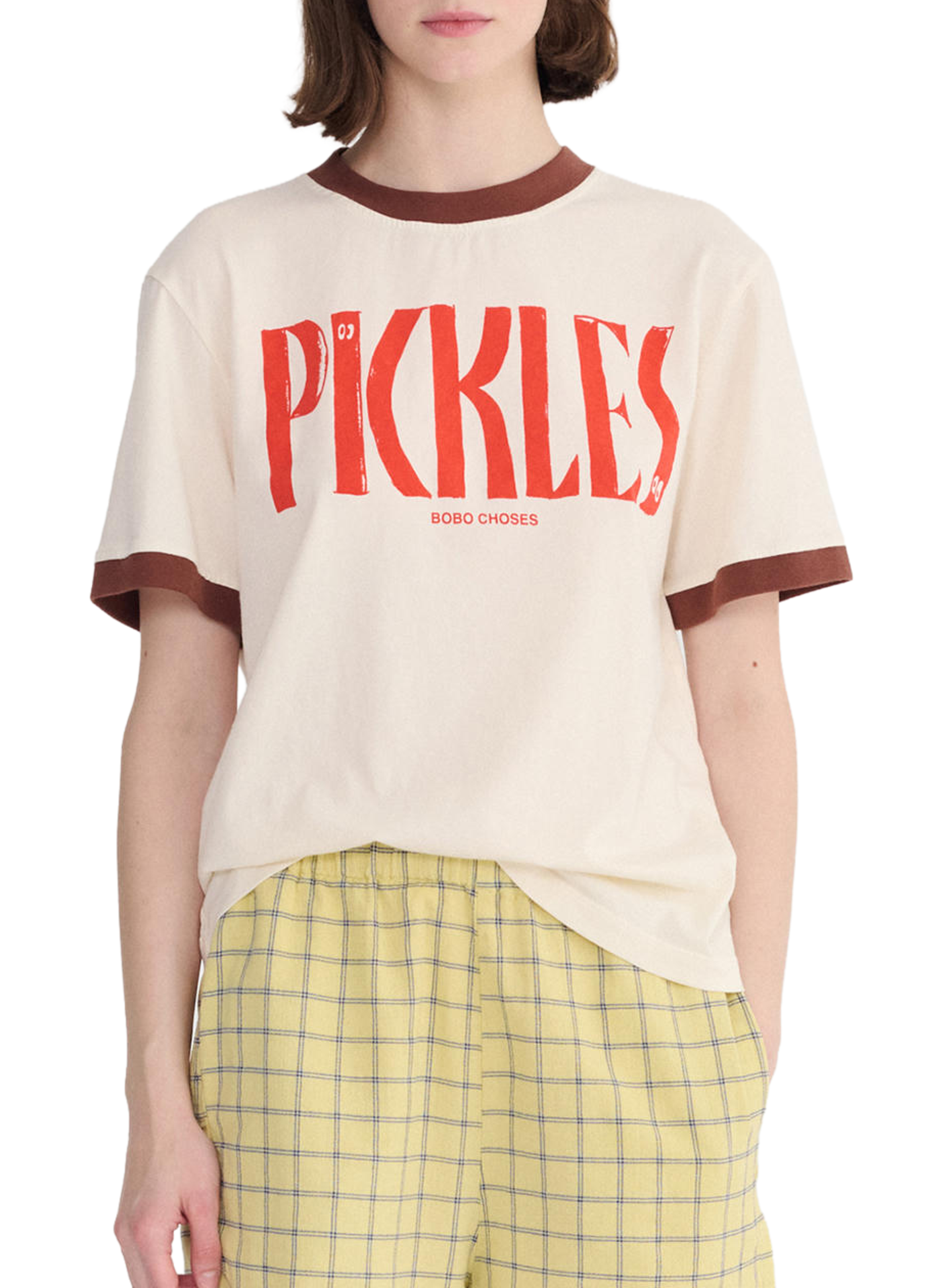 T-shirt  àimprimé en coton BOBO CHOSES Beige