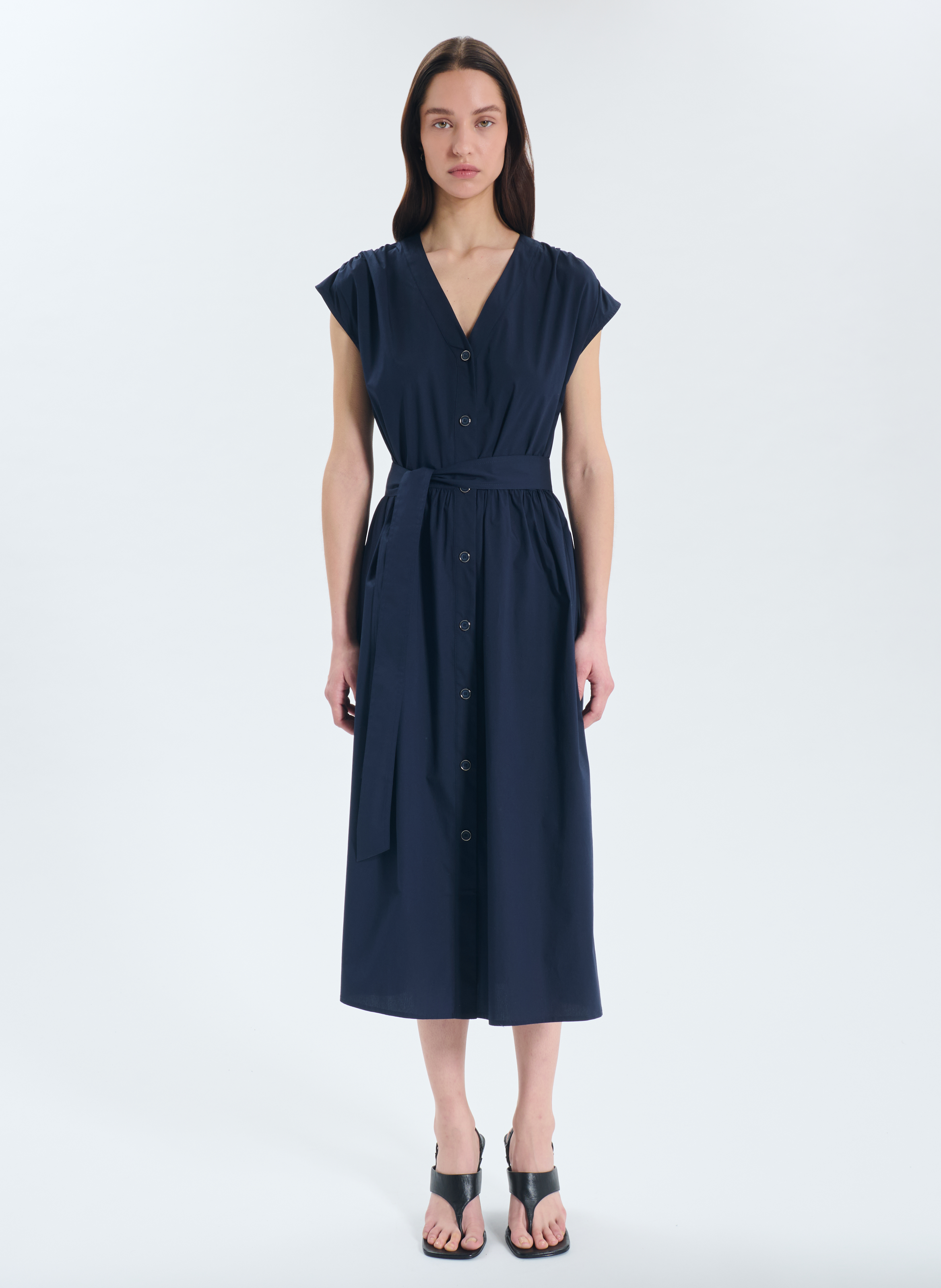 Robe  ray ZAPA Bleu