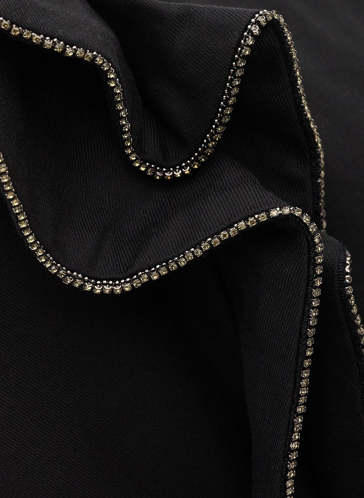 Robe midi asymétrique silla Noir